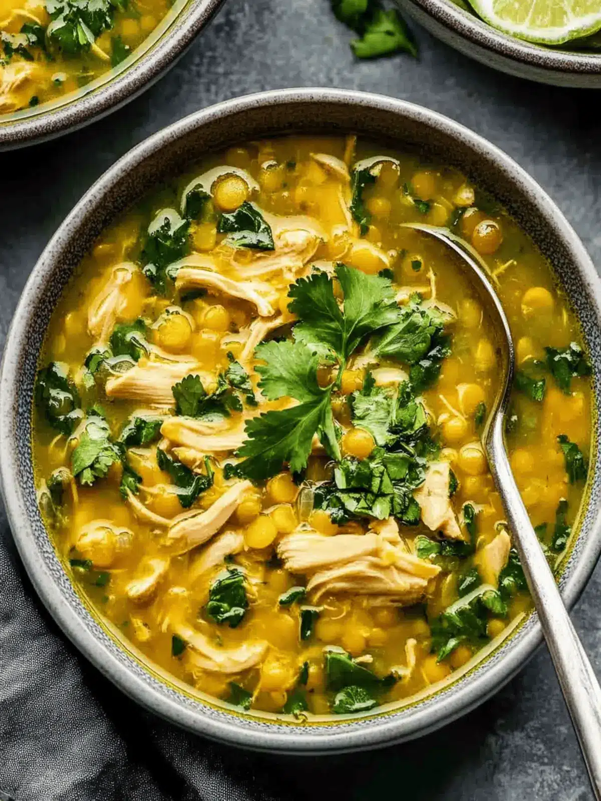 Delicious Quick Chicken and Lentil Soup in Just 30 Minutes 4 Quick Chicken and Lentil Soup
