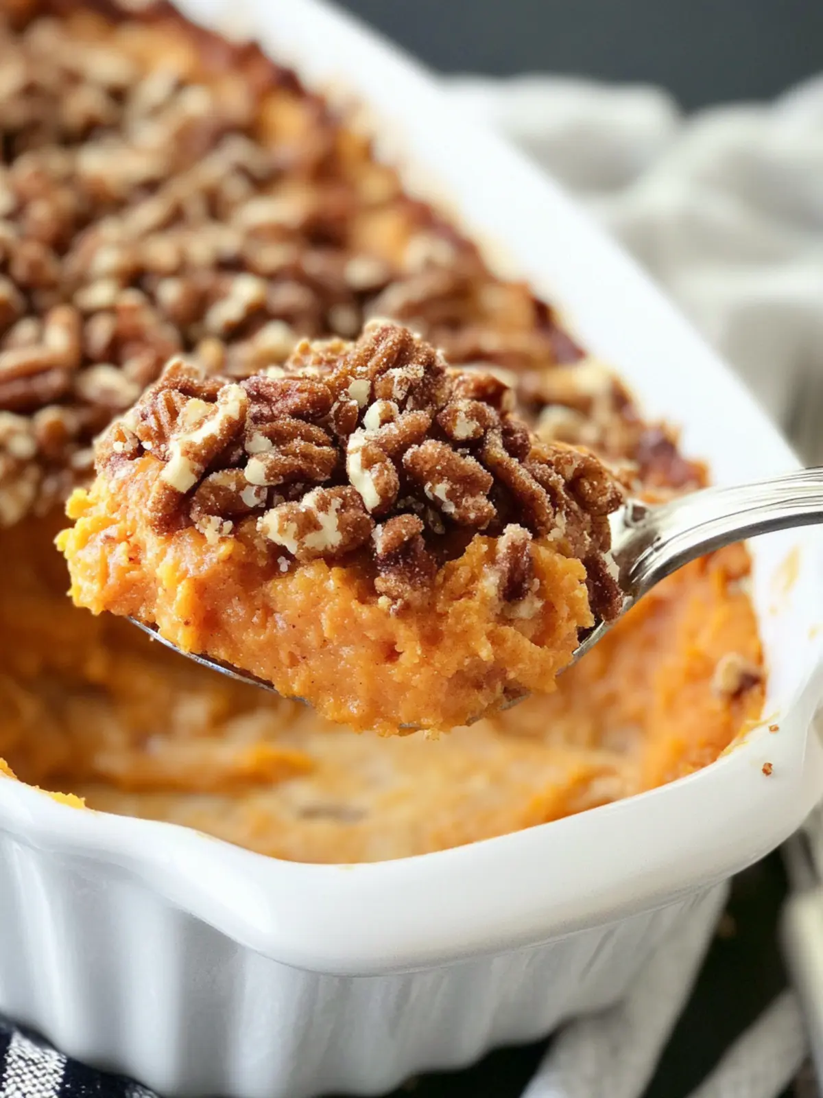 Delicious Praline Sweet Potato Casserole for Your Thanksgiving Table 2 Praline Sweet Potato Casserole