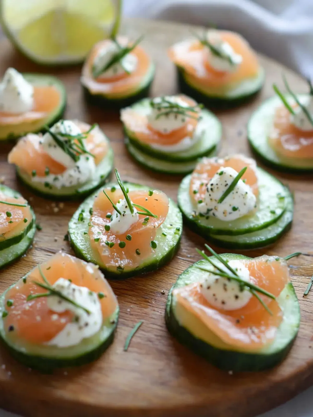 Cucumber Smoked Salmon Bites: Your Quick, No-Cook Delight 4 Cucumber Smoked Salmon Bites