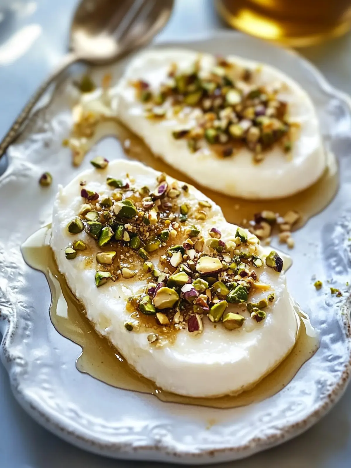 Elegant Boursin Cheese Appetizer with Honey and Pistachios Bliss 2 Elegant Boursin Cheese Appetizer with Honey and Pistachios