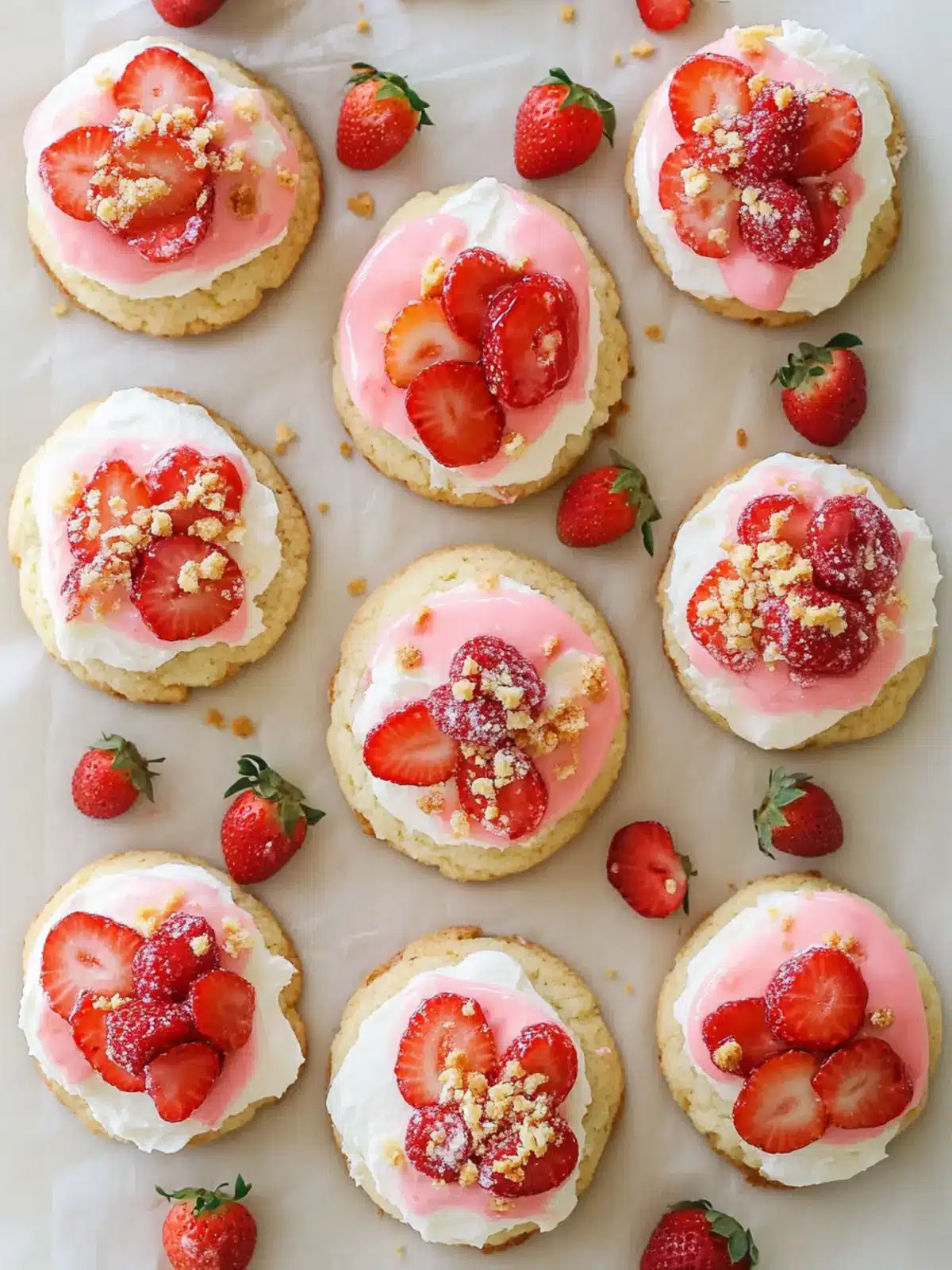 Strawberry Crunch Shortcake Cookies You ll Crave All Summer 2 Strawberry Crunch Shortcake Cookies
