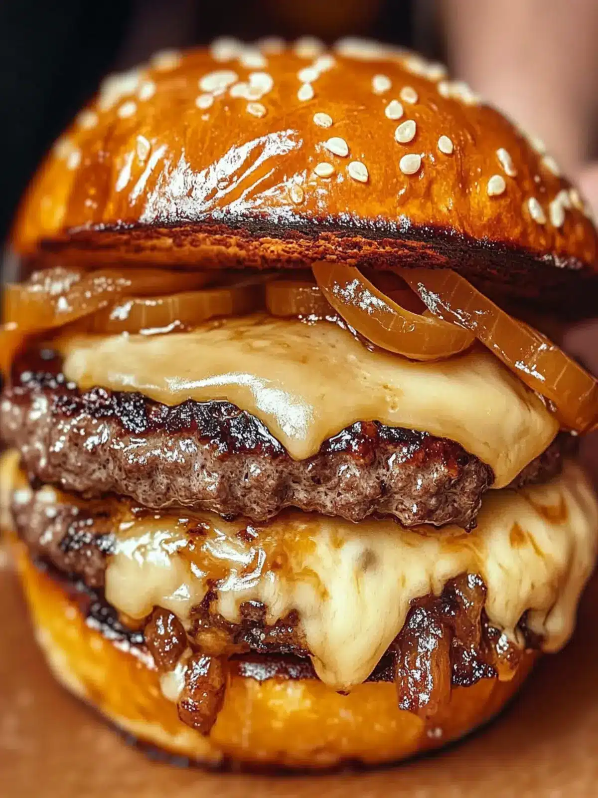 Oktoberfest Pretzel Bun Beer Cheese Burger You ll Crave This Fall 4 Oktoberfest Pretzel Bun Beer Cheese Burger