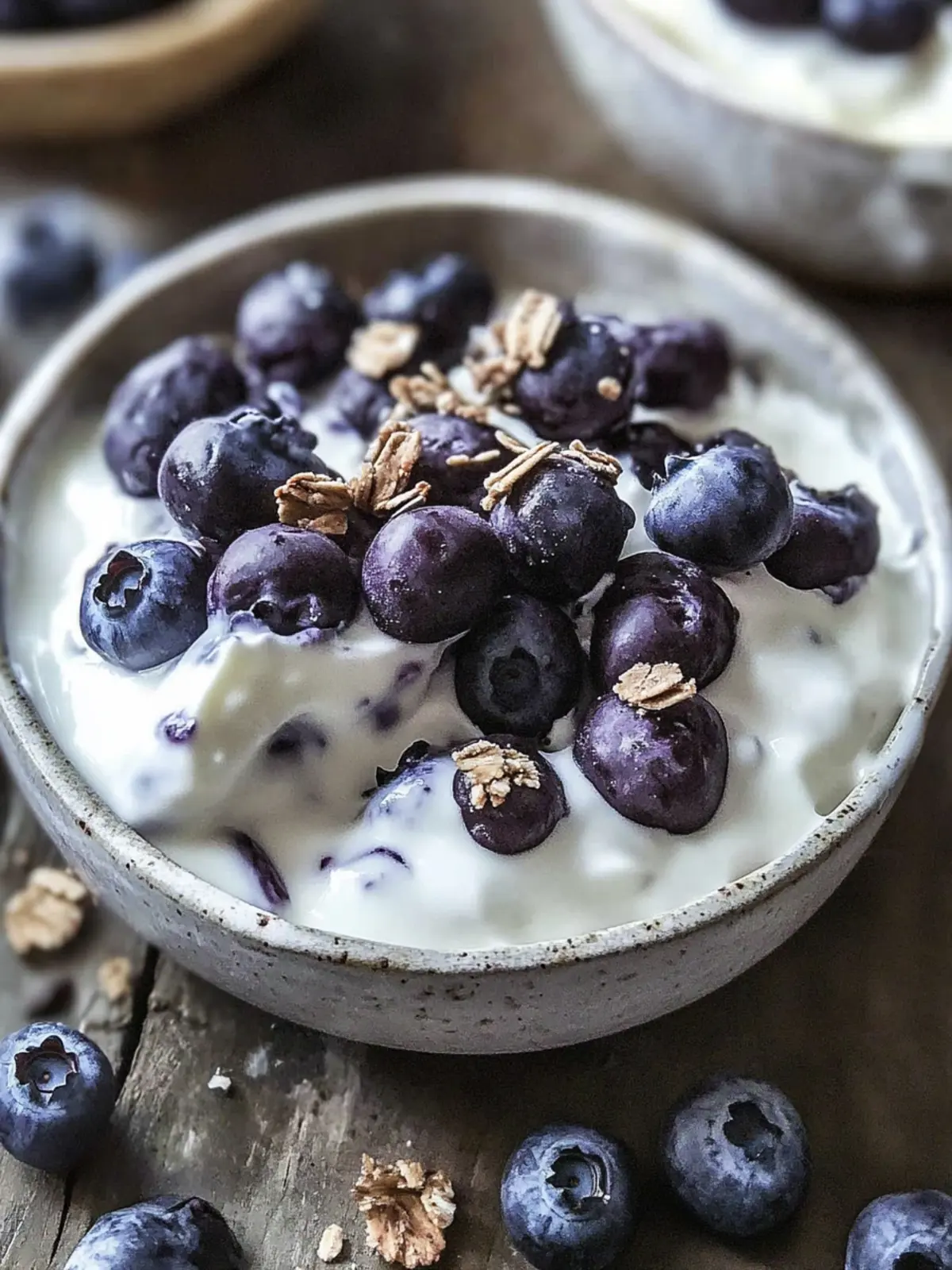 Delicious 3 Ingredient Blueberry Yogurt Clusters You ll Love 3 3 Ingredient Blueberry Yogurt Clusters