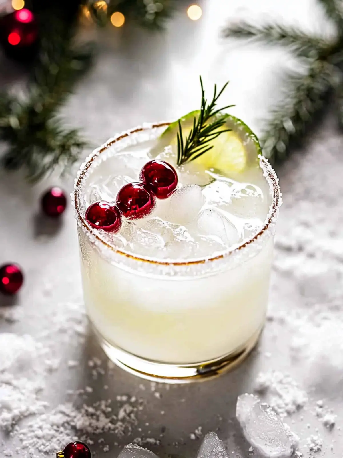 Savor the Holidays with a Refreshing White Christmas Margarita 2 White Christmas Margarita