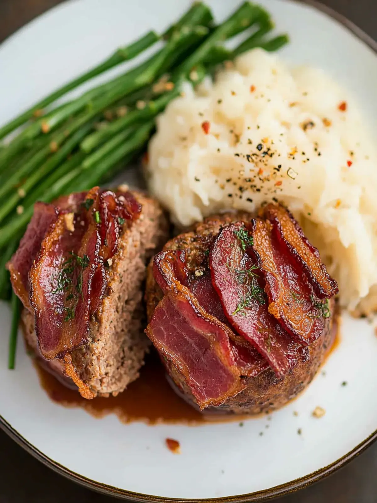 Bacon Wrapped Mini Meatloaf: A Flavorful Twist You ll Love 3 Bacon Wrapped Mini Meatloaf