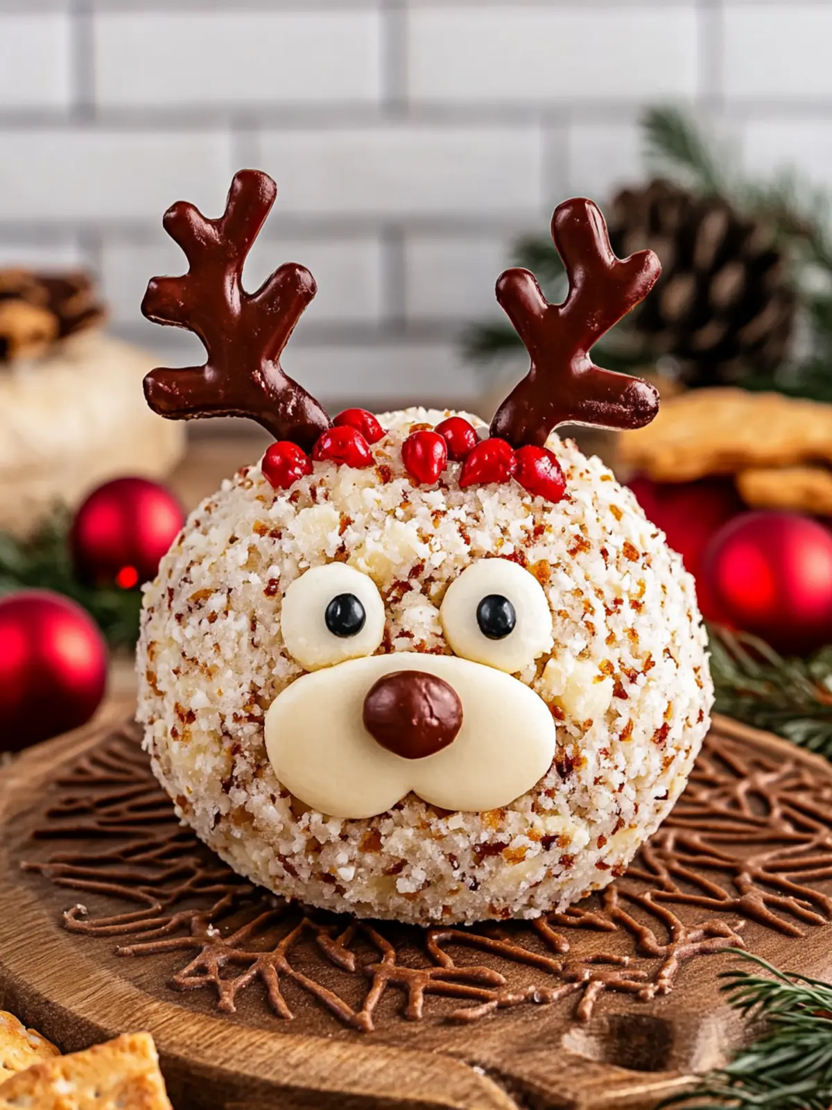 Reindeer Cheese Ball: A Fun Festive Treat You'll Adore 4 Reindeer Cheese Ball
