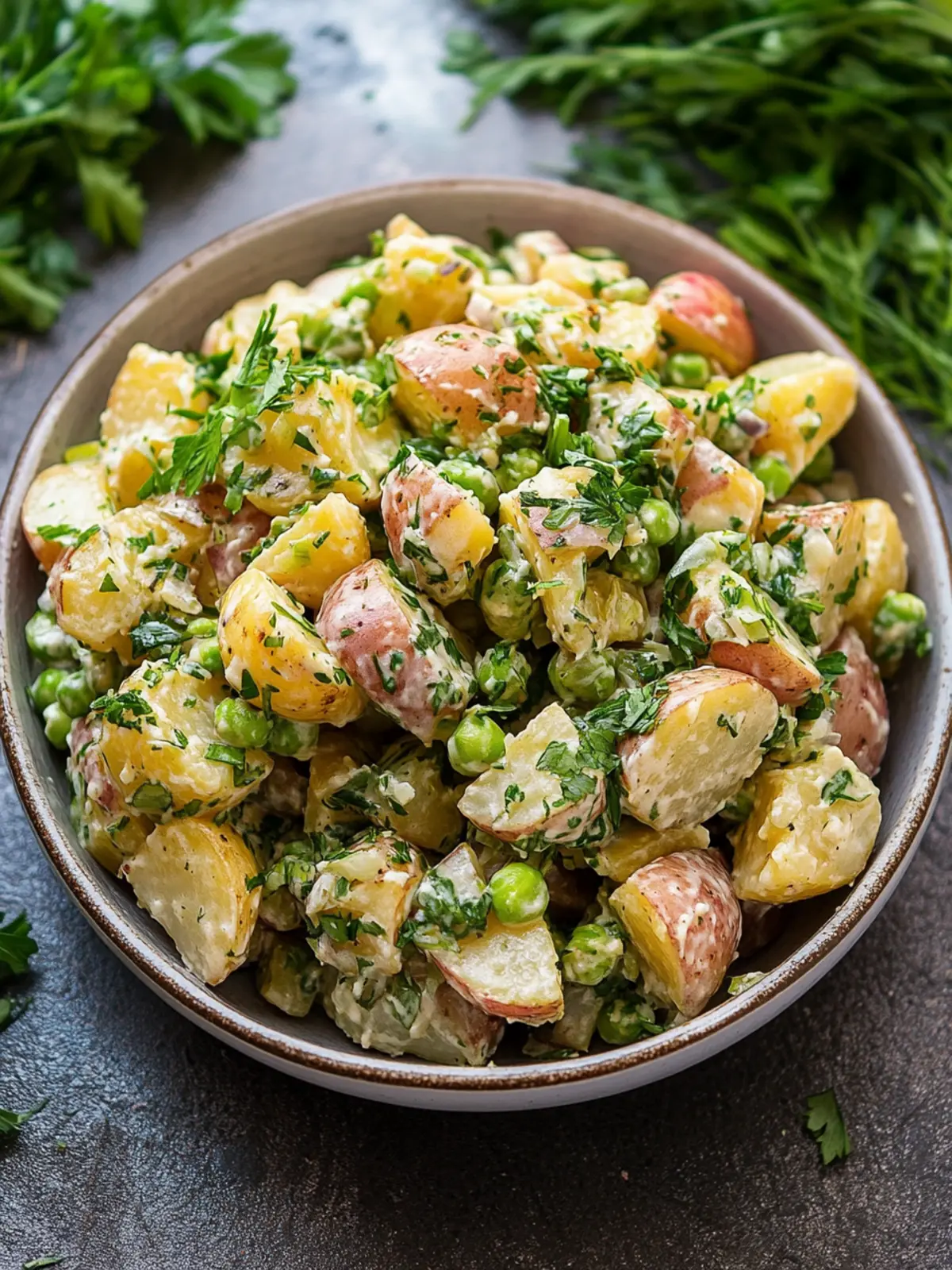 Zesty French Potato Salad with Dijon Vinaigrette Magic 3 French Potato Salad