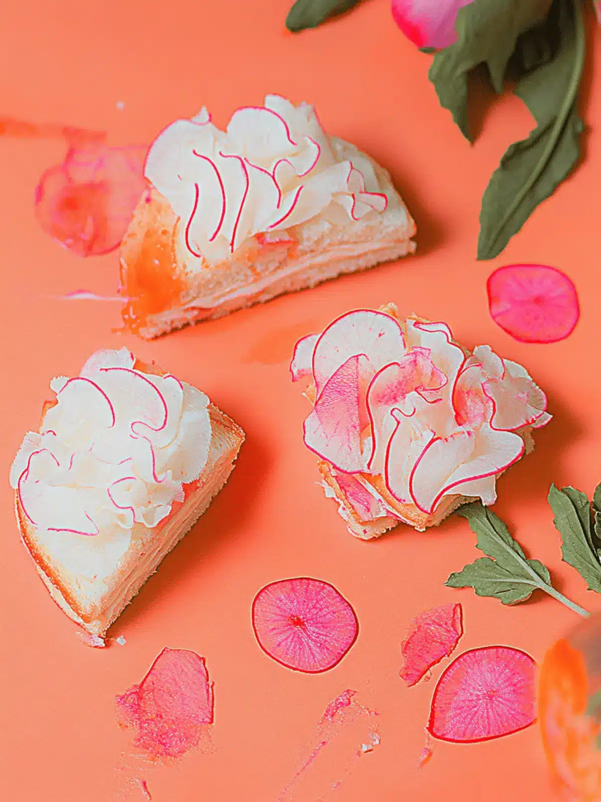Ruffled Radish Tea Sandwiches for a Refreshing Brunch Treat 3 Ruffled Radish Tea Sandwiches