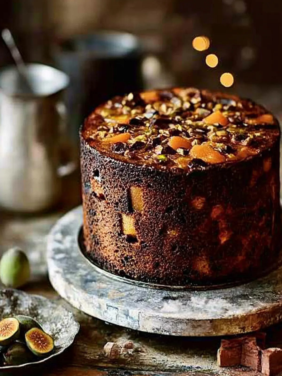 Delicious Fig, Apricot, and Pistachio Christmas Cake Joy 3 Fig, apricot and pistachio Christmas cake