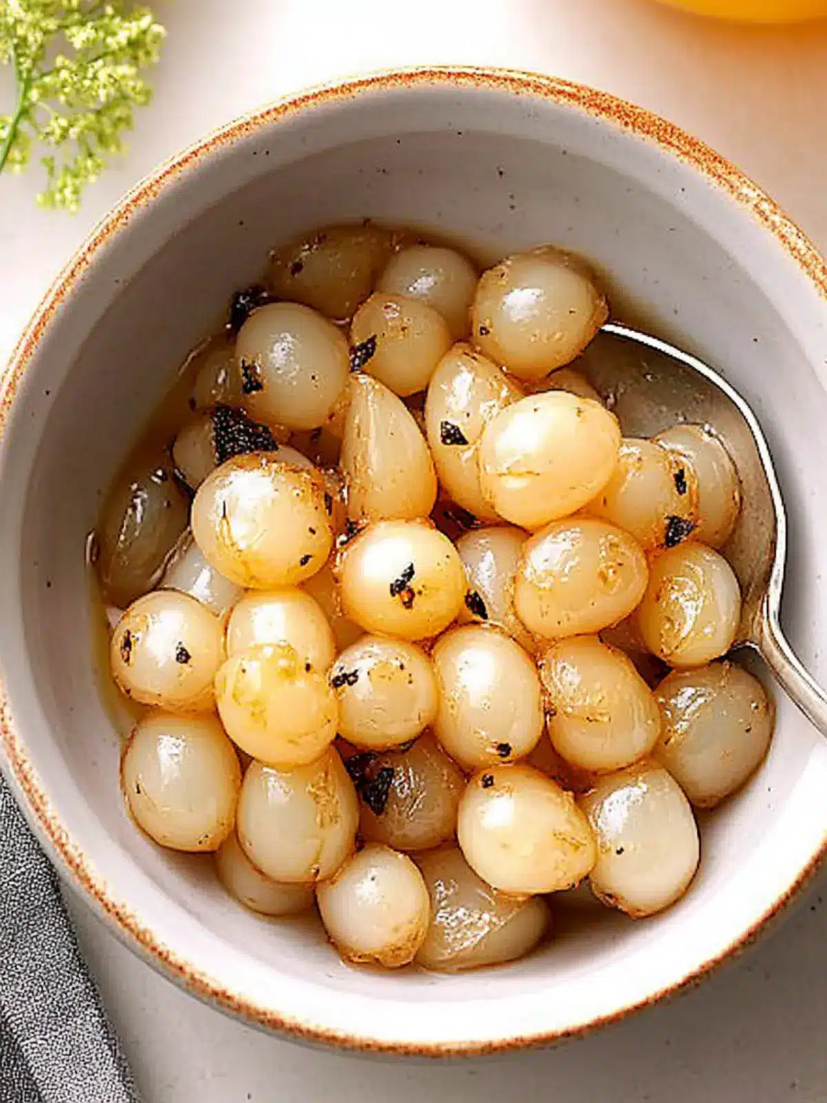Buttery Whiskey-Glazed Pearl Onions for Effortless Elegance 4 Buttery Whiskey-Glazed Pearl Onions