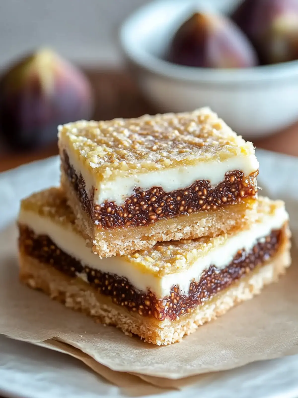 Decadent Fig and Cream Cheese Bars for Effortless Sharing 4 Decadent Fig and Cream Cheese Bars