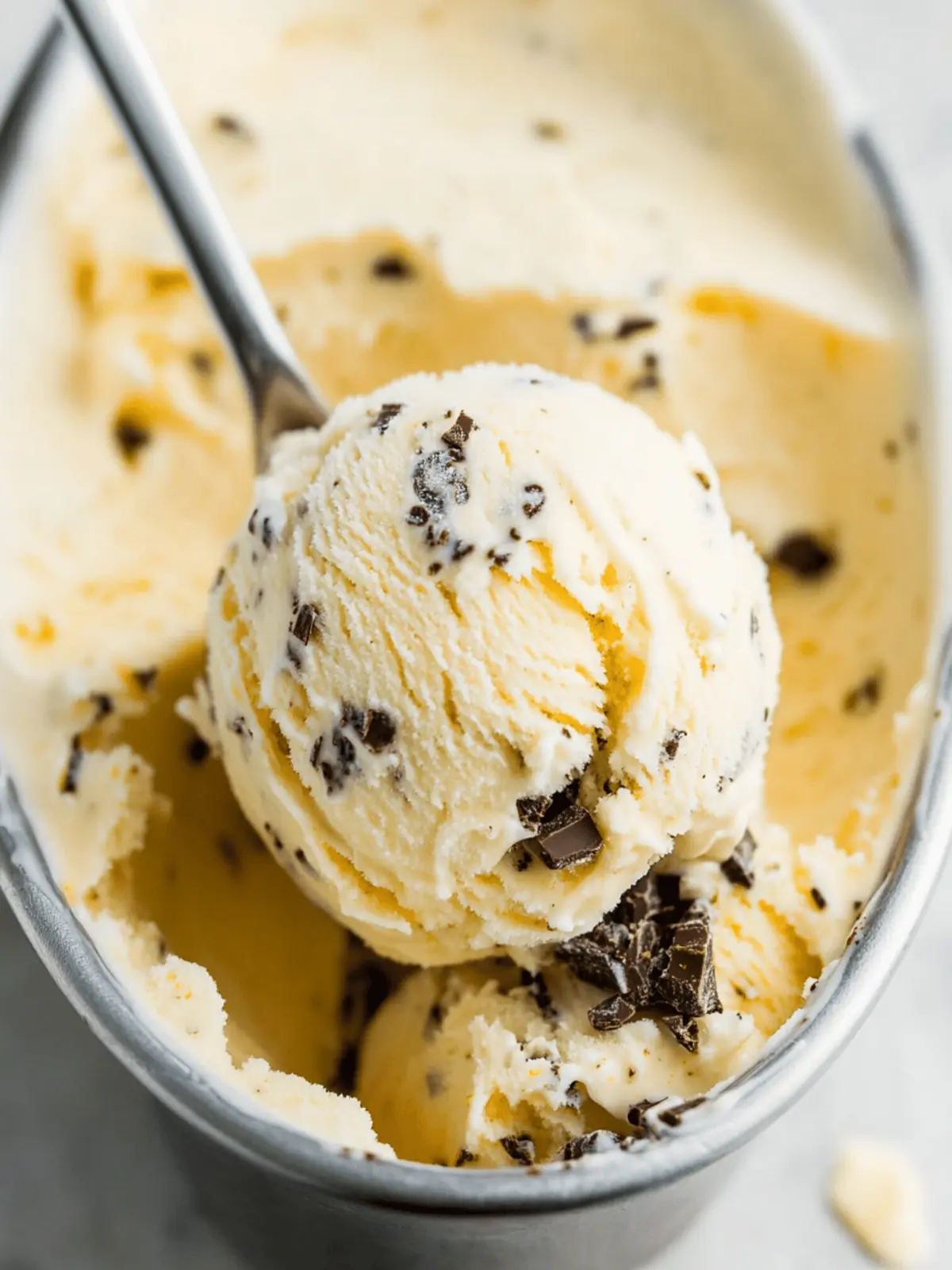 Indulge in Orange, Cardamom & Chocolate Ice Cream Bliss 3 Orange, Cardamom & Chocolate Ice cream + Classic Vanilla