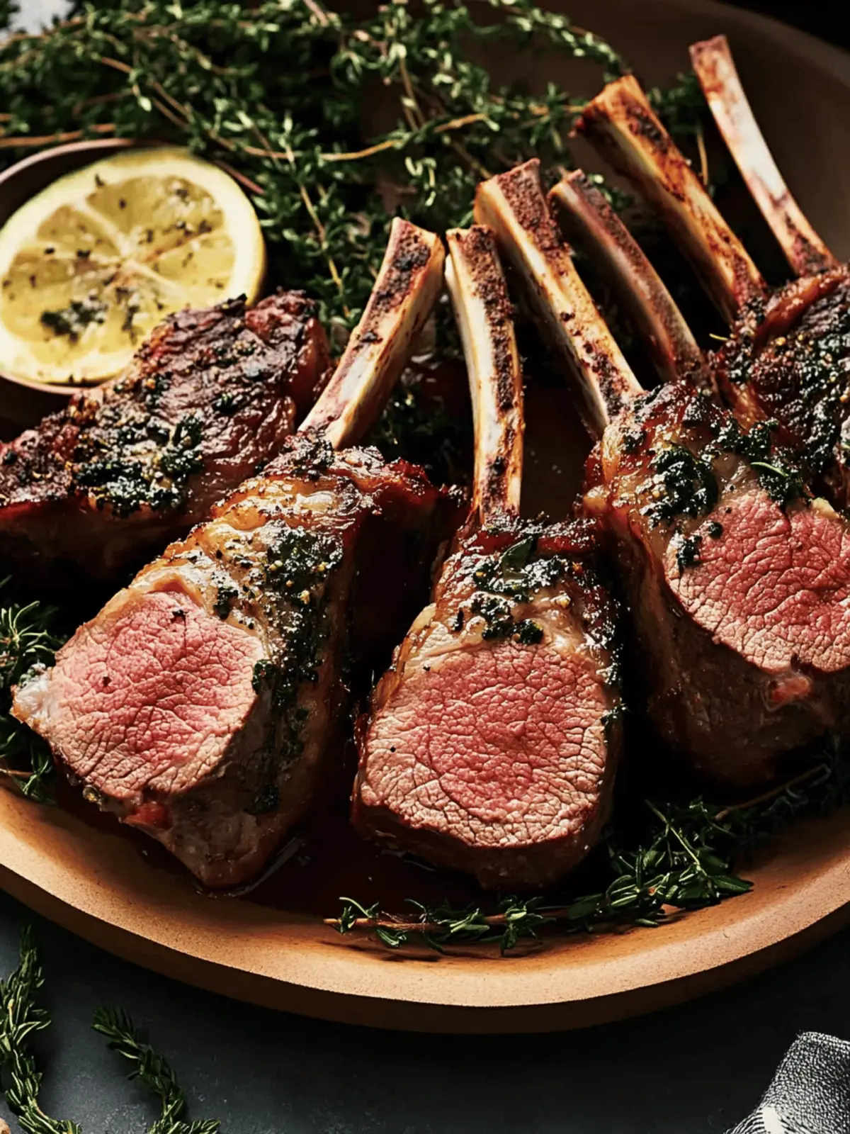 Irresistible Rack of Lamb with Herb Garlic Infusion 2 Rack of Lamb