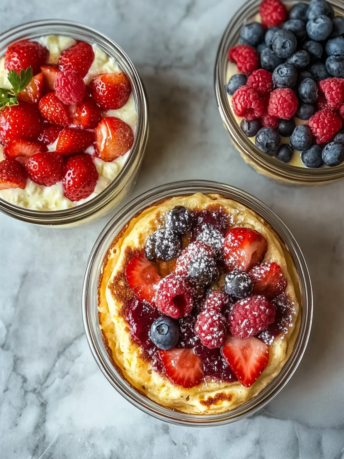Baked Protein Pancake Bowls for a Hearty Morning Boost 2 Baked Protein Pancake Bowls