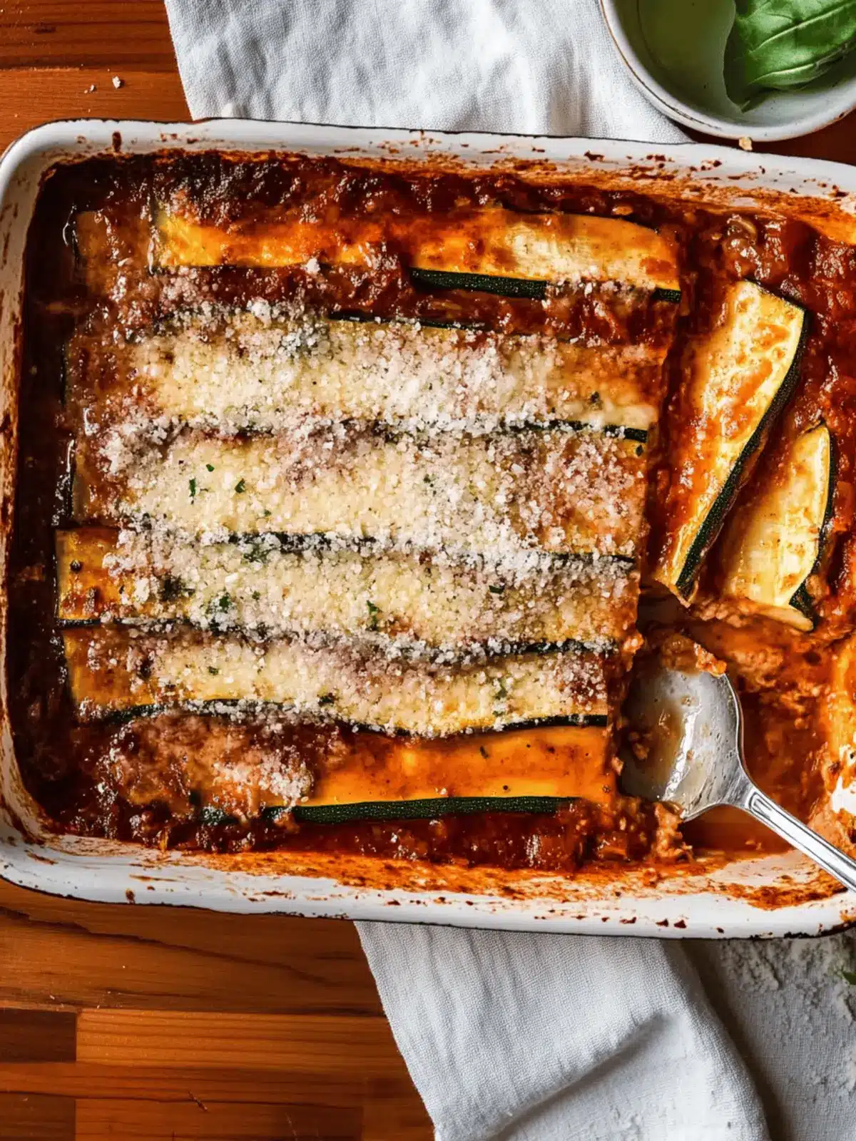 Taste the Joy of Zucchini Parmesan Casserole Tonight 3 Zucchini Parmesan