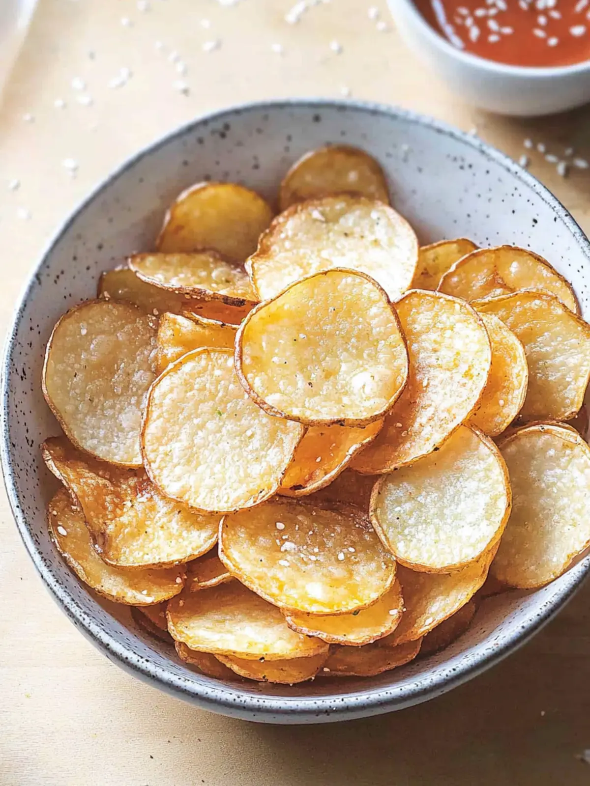 Crispy Oven Baked Potato Chips You ll Make Again and Again 3 Oven Baked Potato Chips