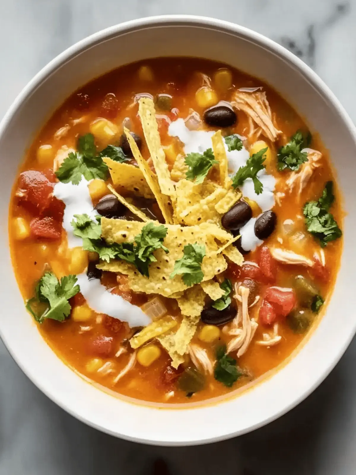 Savor this Easy Chicken Tortilla Soup for Cozy Nights 3 Chicken Tortilla Soup