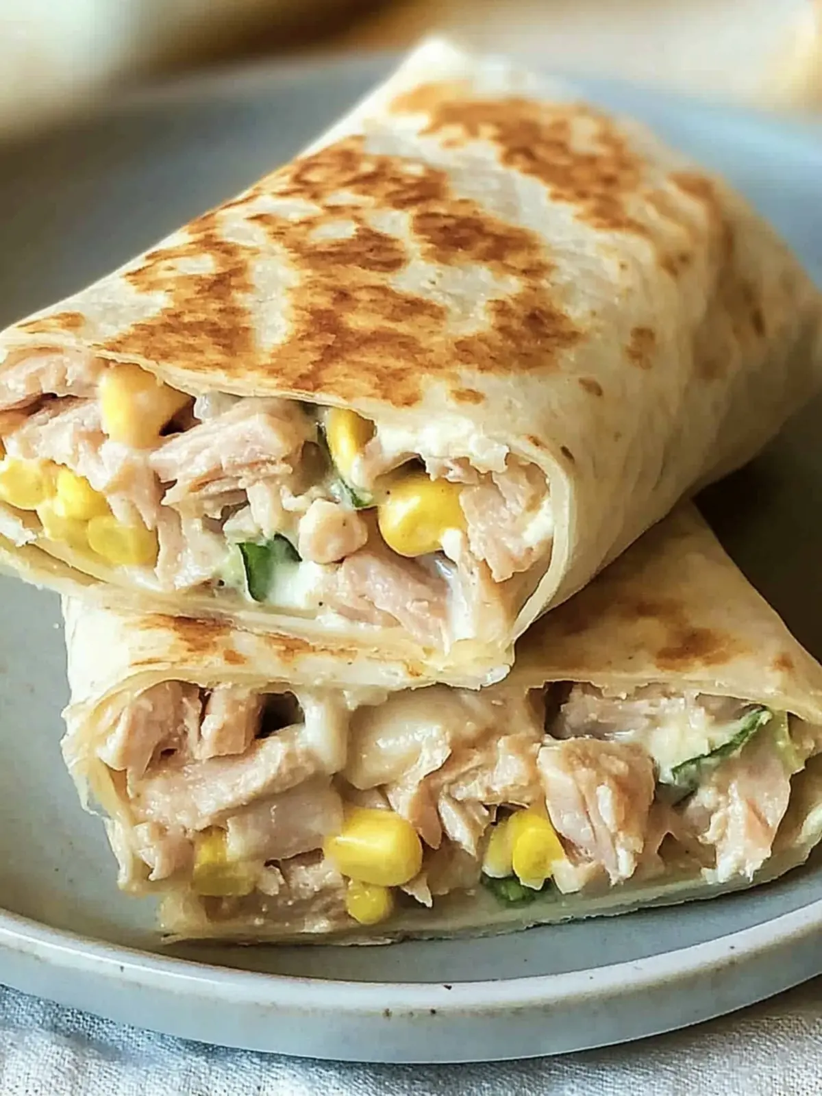 Savor This Healthy Tuna Melt Wrap in Just 9 Minutes 3 Healthy Tuna Melt Wrap