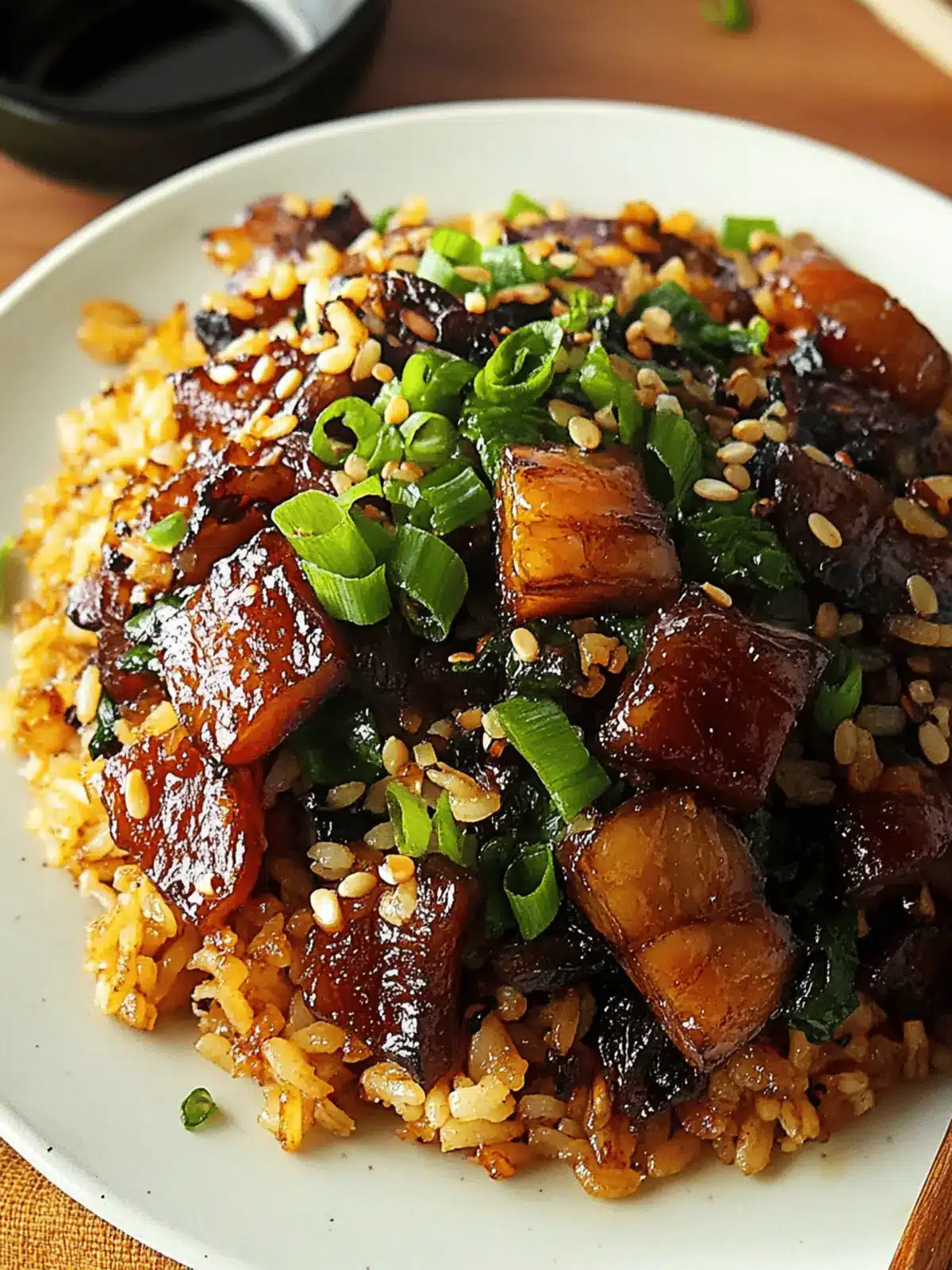 Pork Belly Sticky Rice: A Festive Flavor for Lunar New Year 4 Pork Belly Sticky Rice