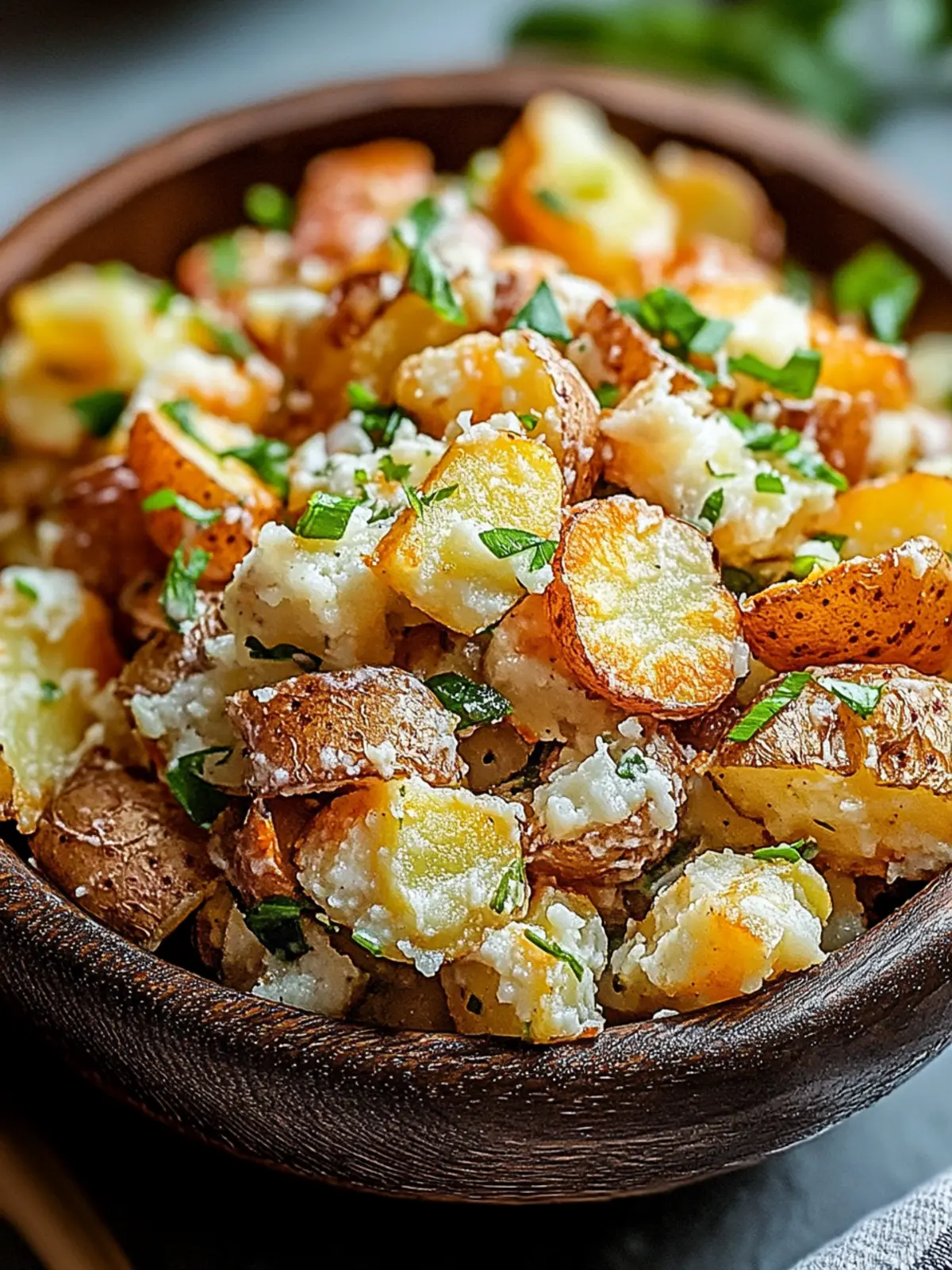 Crispy Smashed Potato Salad: The Ultimate Creamy Bliss 2 Crispy Smashed Potato Salad