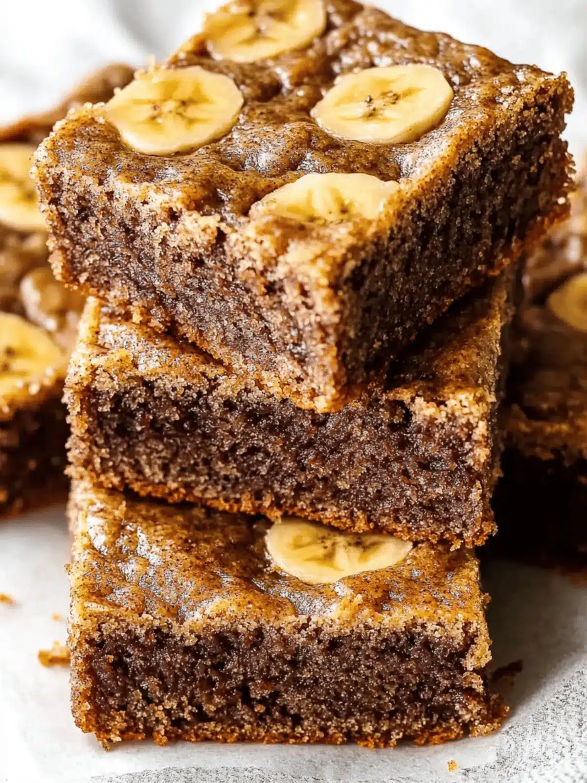 Flourless Banana Bread Bars for Guilt-Free Snacking Bliss 3 flourless banana bread bars