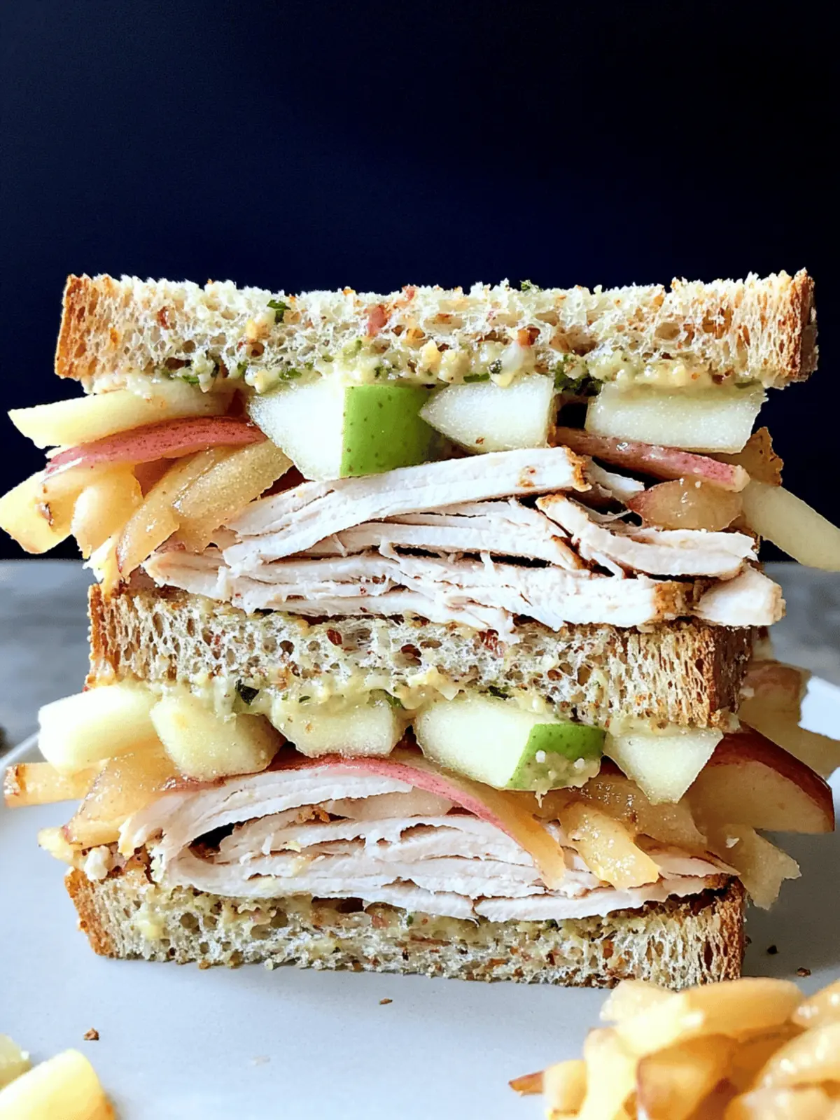 Savory Turkey Apple Cheddar Sandwich You ll Love Every Bite 4 Turkey Apple Cheddar Sandwich