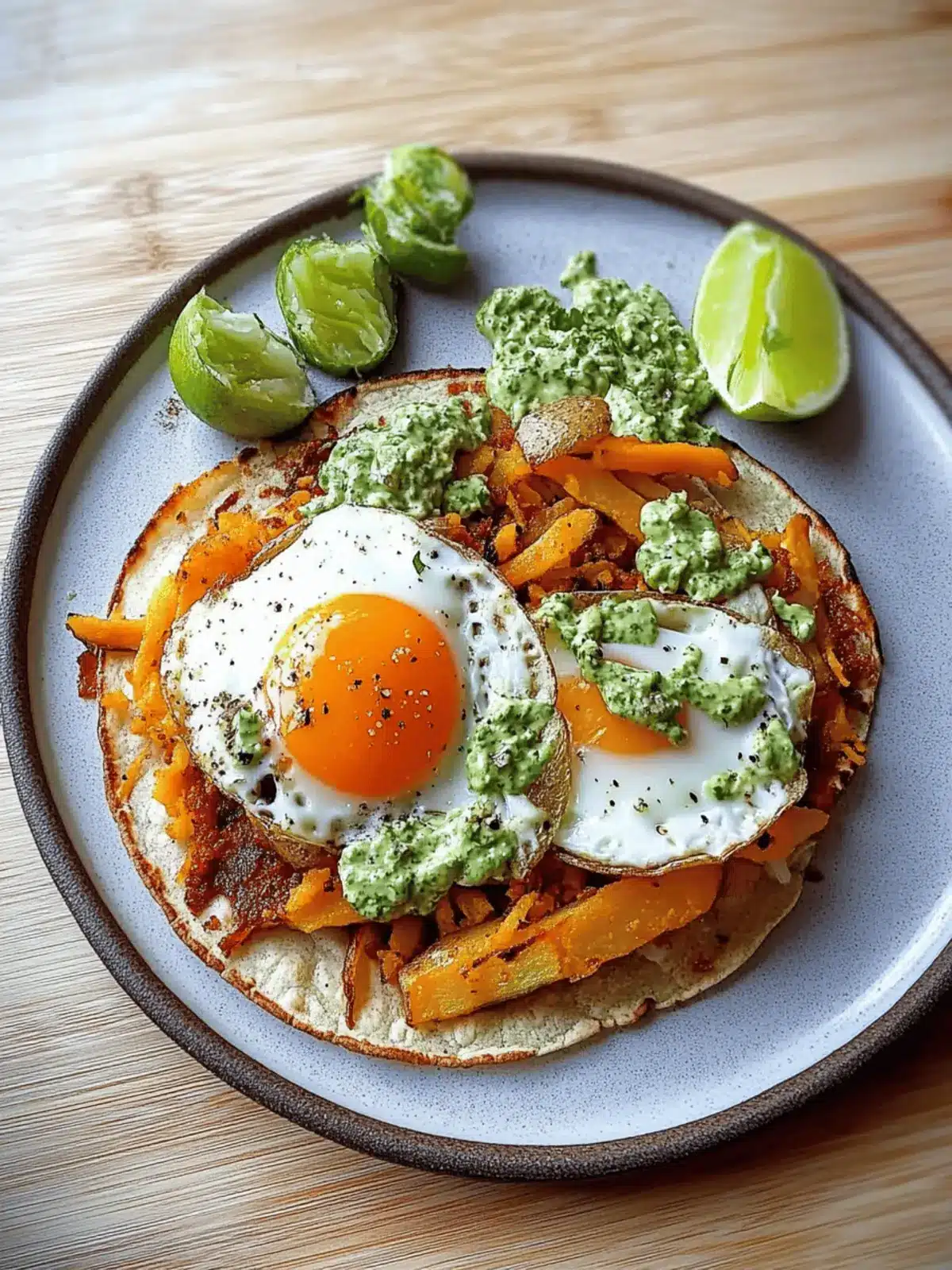 Crispy Potato, Egg & Cheese Tacos in Just 10 Minutes 2 Crispy Potato, Egg & Cheese Taco