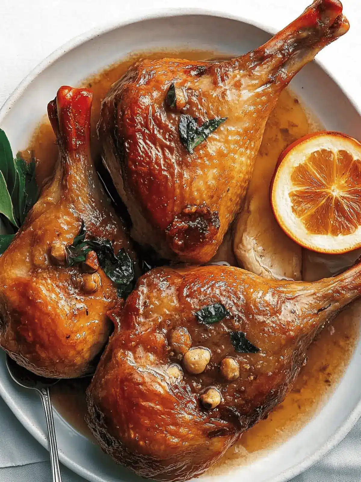 Savory Stock-Braised Turkey Legs for a Cozy Dinner Night 3 Stock-Braised Turkey Legs