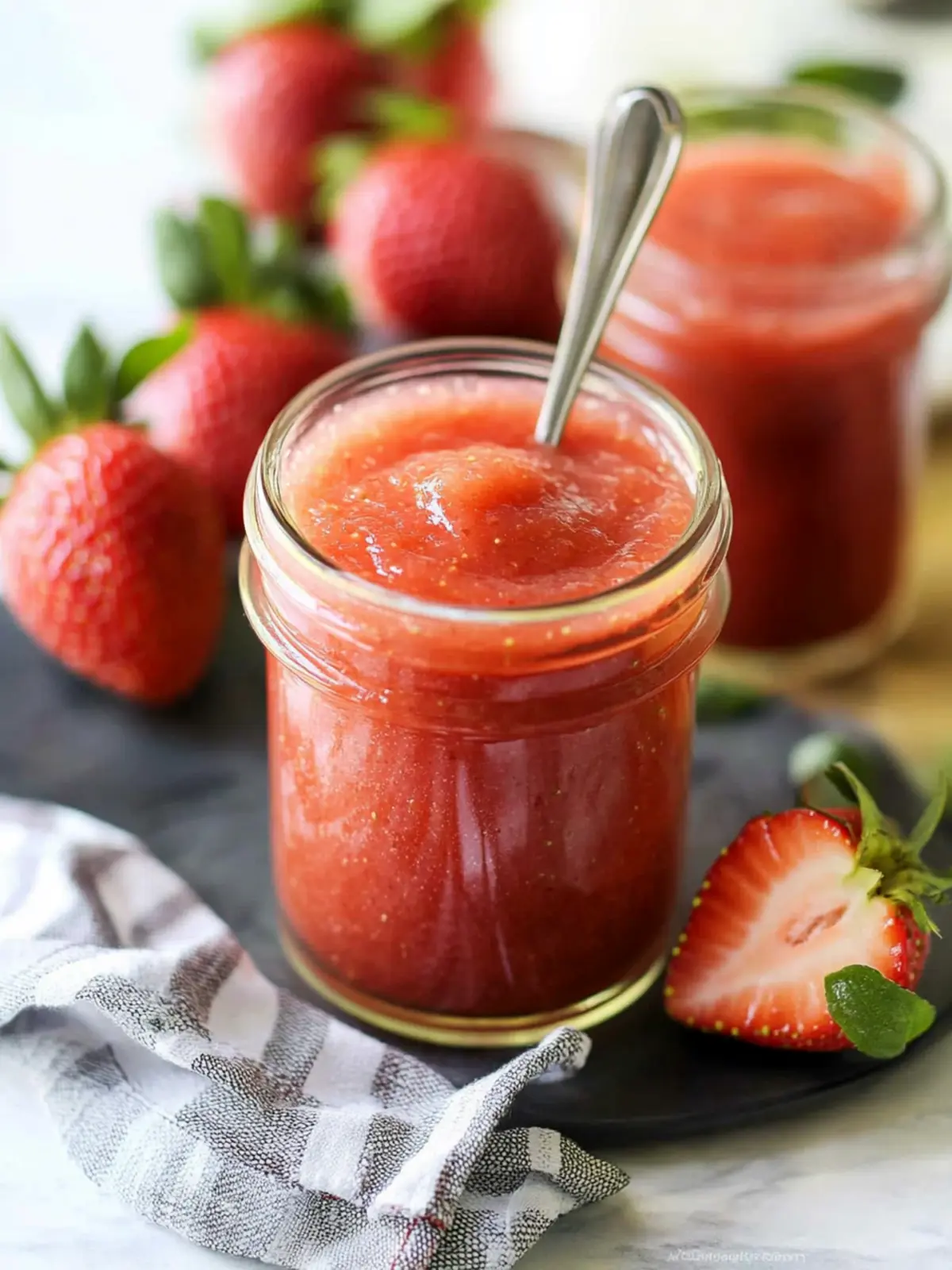 Delightful Homemade Strawberry Applesauce You'll Crave! 3 Homemade Strawberry Applesauce