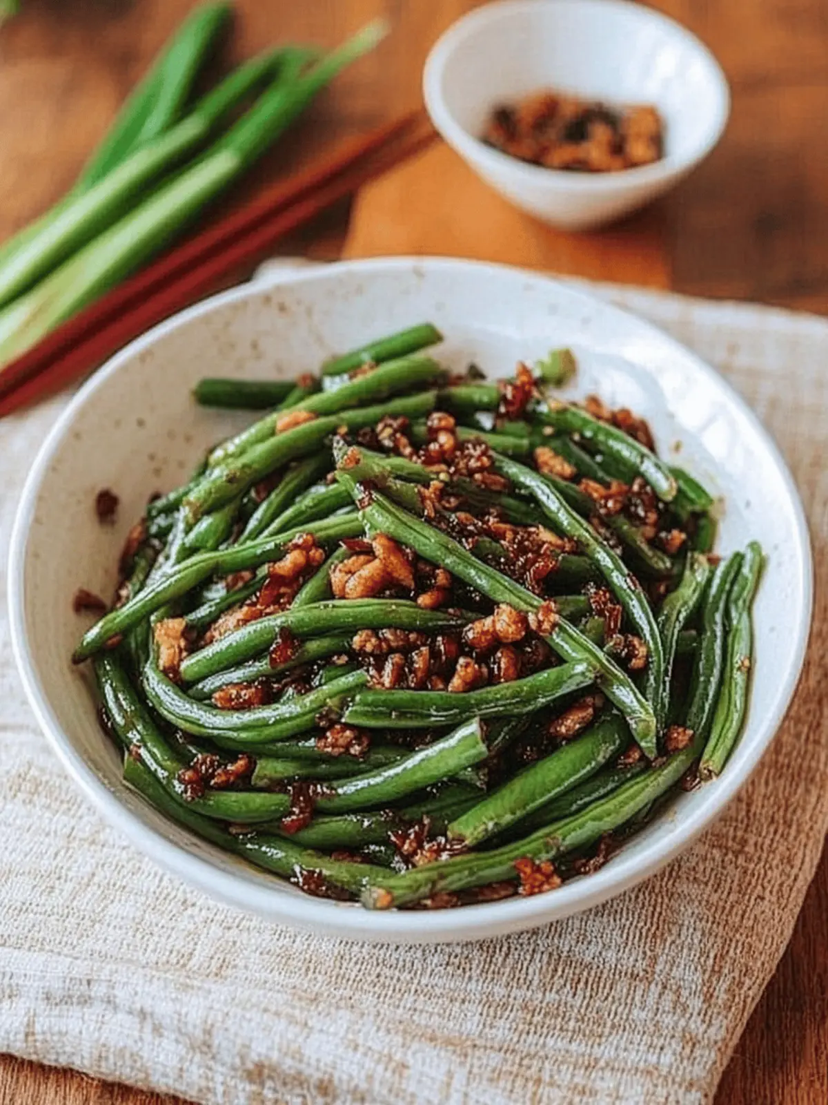 Sichuan Dry Fried String Beans: Bursting with Flavor and Crunch 4 Sichuan Dry Fried String Beans