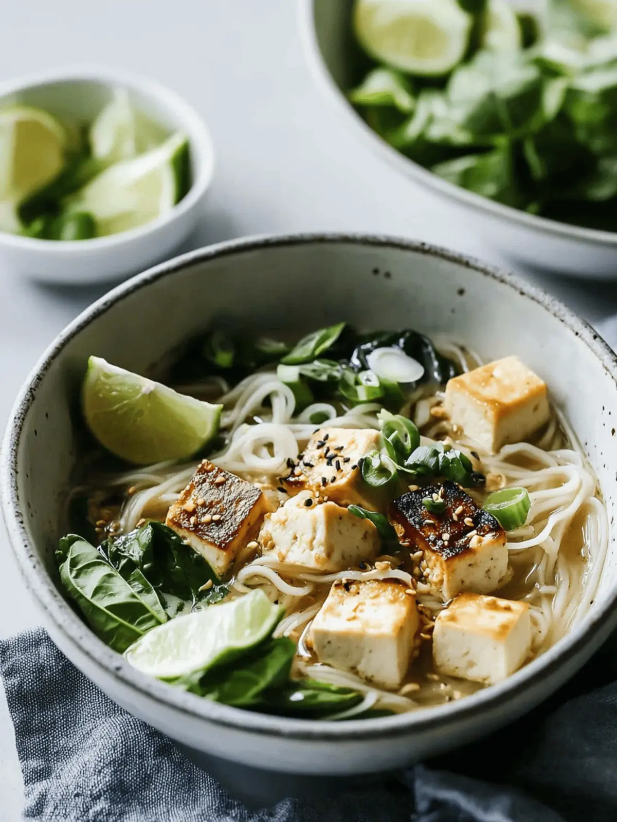 30-Minute Lemongrass Coconut Tofu Noodle Bowls You ll Love 2 Lemongrass Coconut Tofu Noodle Bowls
