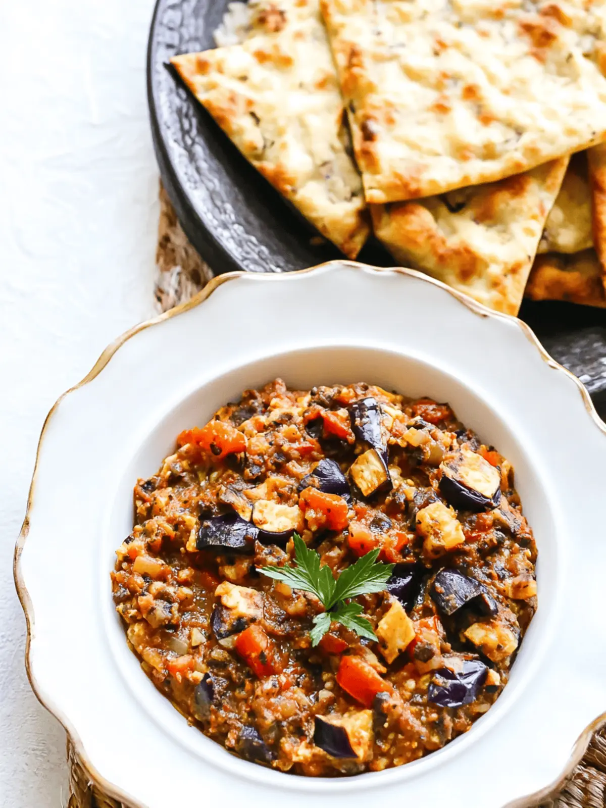 Zaalouk: Savory Eggplant and Tomato Dip You'll Love 3 Zaalouk Eggplant and Tomato Dip