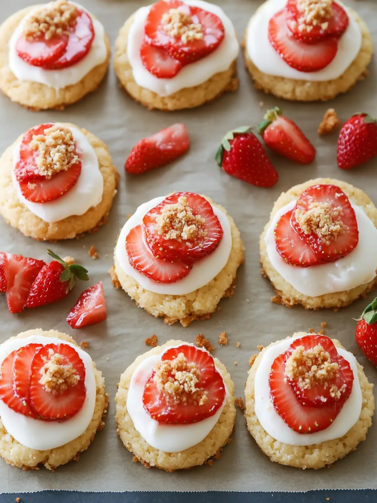 Strawberry Crunch Shortcake Cookies You ll Crave All Summer 3 Strawberry Crunch Shortcake Cookies