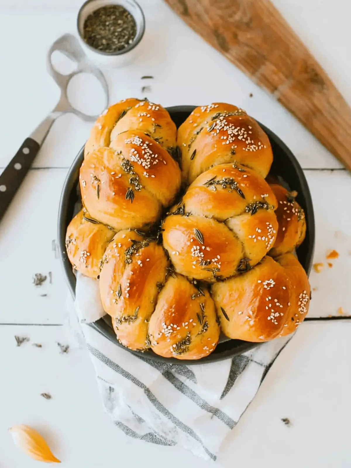 Pumpkin Sage Challah Rolls to Delight Your Fall Table 3 Pumpkin Sage Challah Rolls