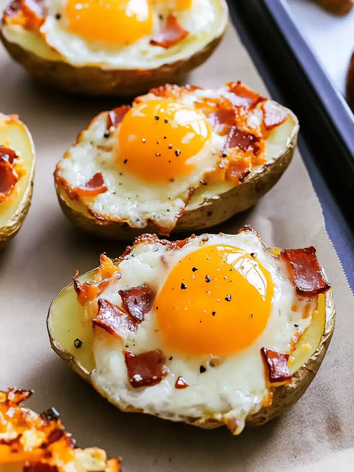 Twice Baked Loaded Breakfast Potatoes for a Cozy Brunch Treat 2 Twice Baked Loaded Breakfast Potatoes