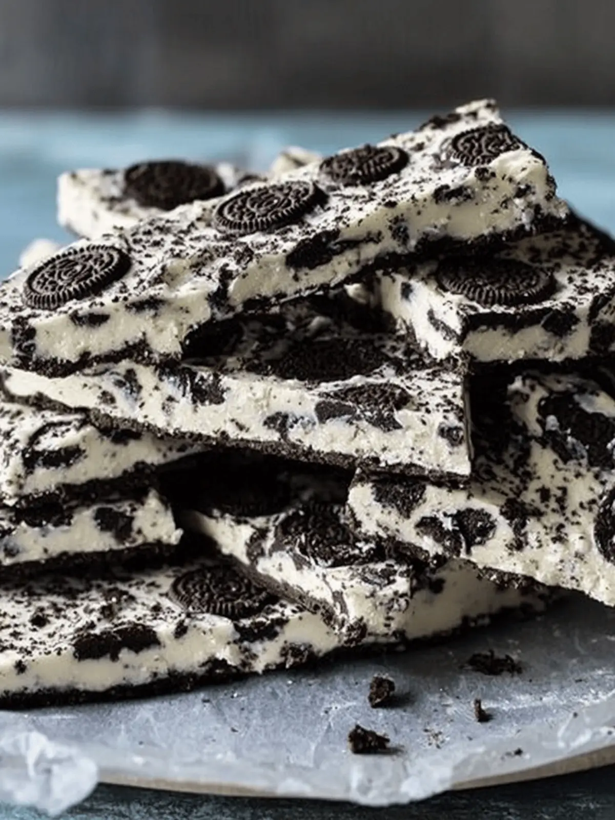 Delight in Cookies and Cream Oreo Bark Made in Minutes 3 Cookies and Cream Oreo Bark