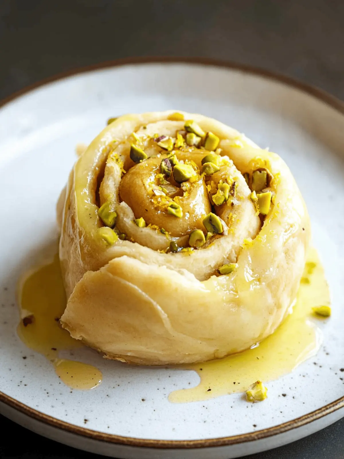 Vegan Lemon Pistachio Sweet Rolls: A Zesty Delight Awaits 4 Vegan Lemon Pistachio Sweet Rolls