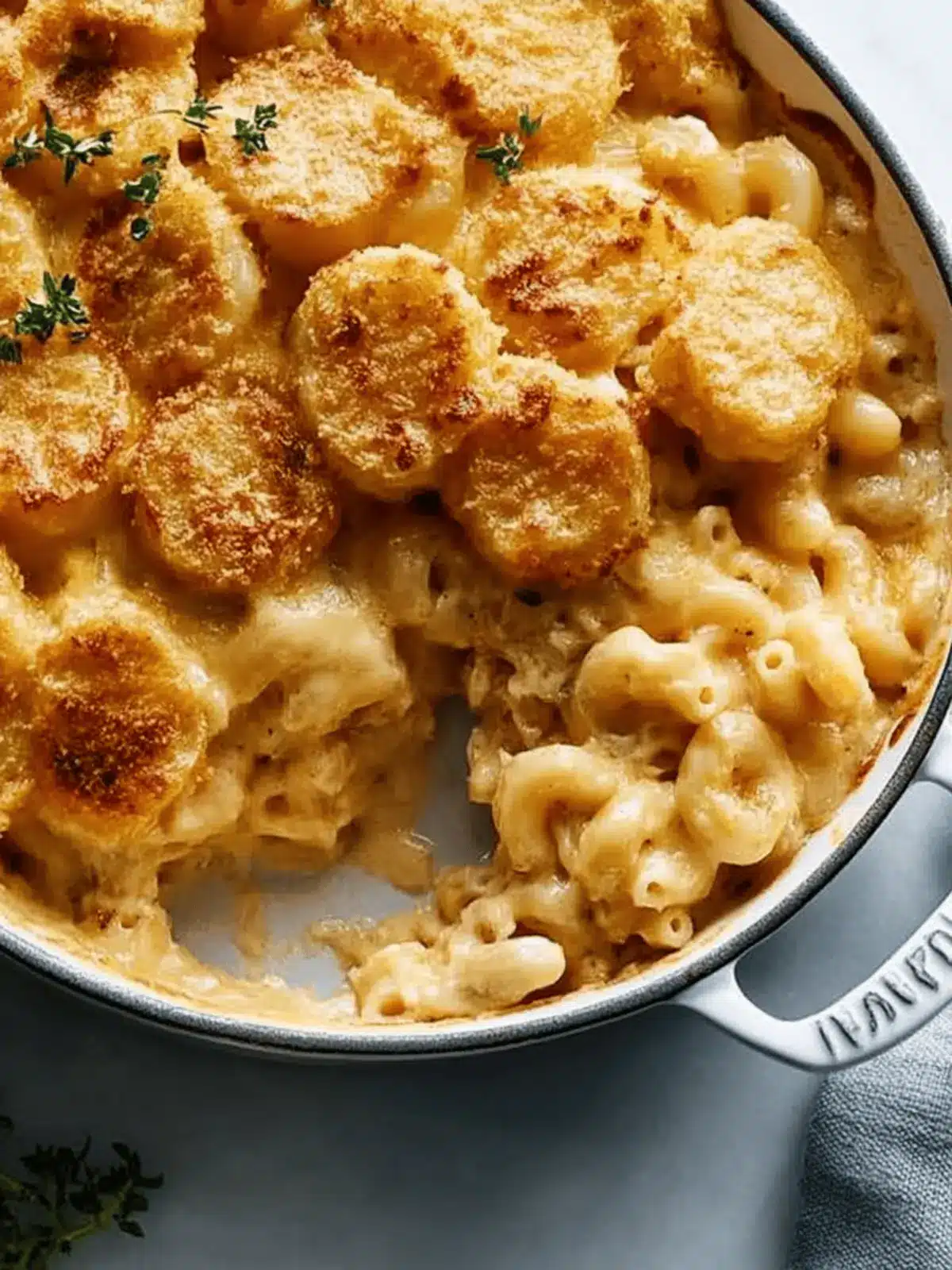 Indulge in Comfort: French Onion Macaroni and Cheese Delight 3 French Onion Macaroni and Cheese