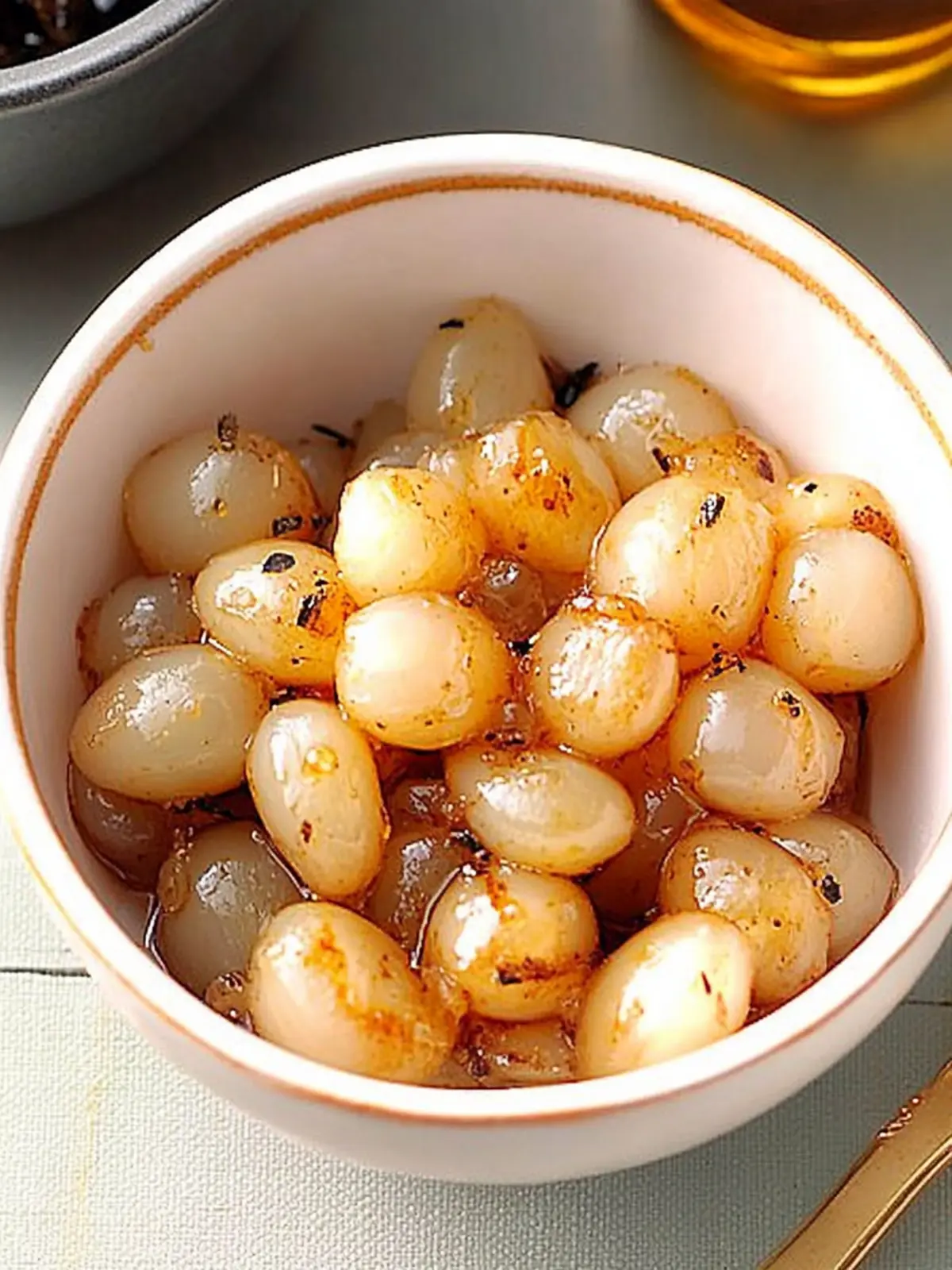 Buttery Whiskey-Glazed Pearl Onions for Effortless Elegance 3 Buttery Whiskey-Glazed Pearl Onions
