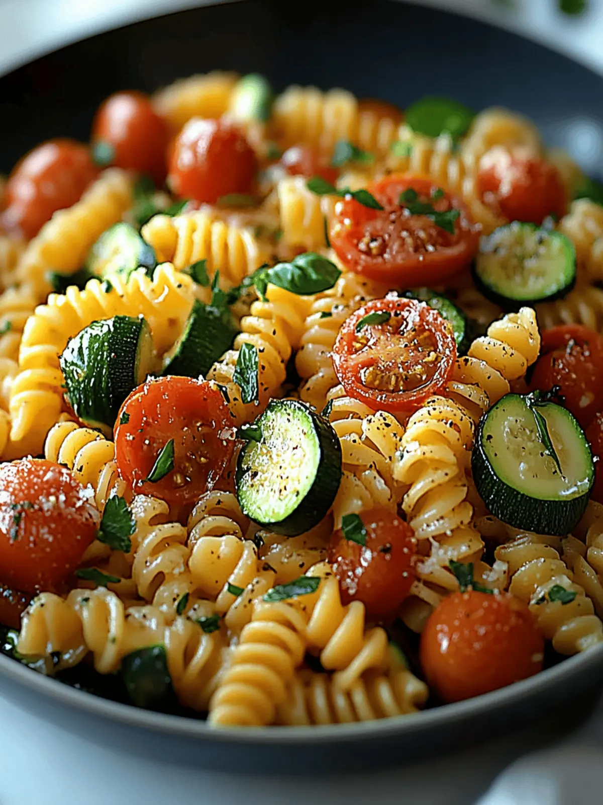 Quick Tomato Zucchini Pasta for a Fresh Weeknight Delight 3 Tomato Zucchini Pasta