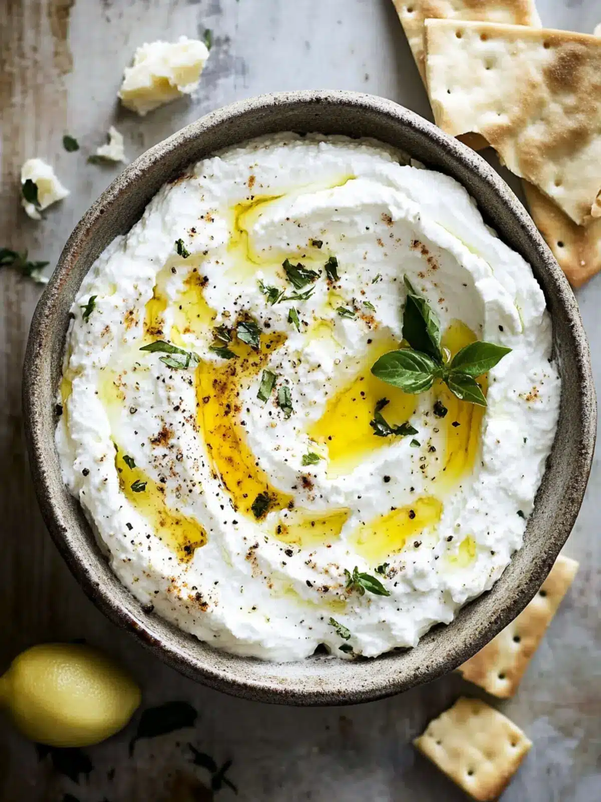 Whipped Feta Dip with Spicy Honey: A Flavorful Game Changer 3 Whipped Feta Dip with Spicy Honey