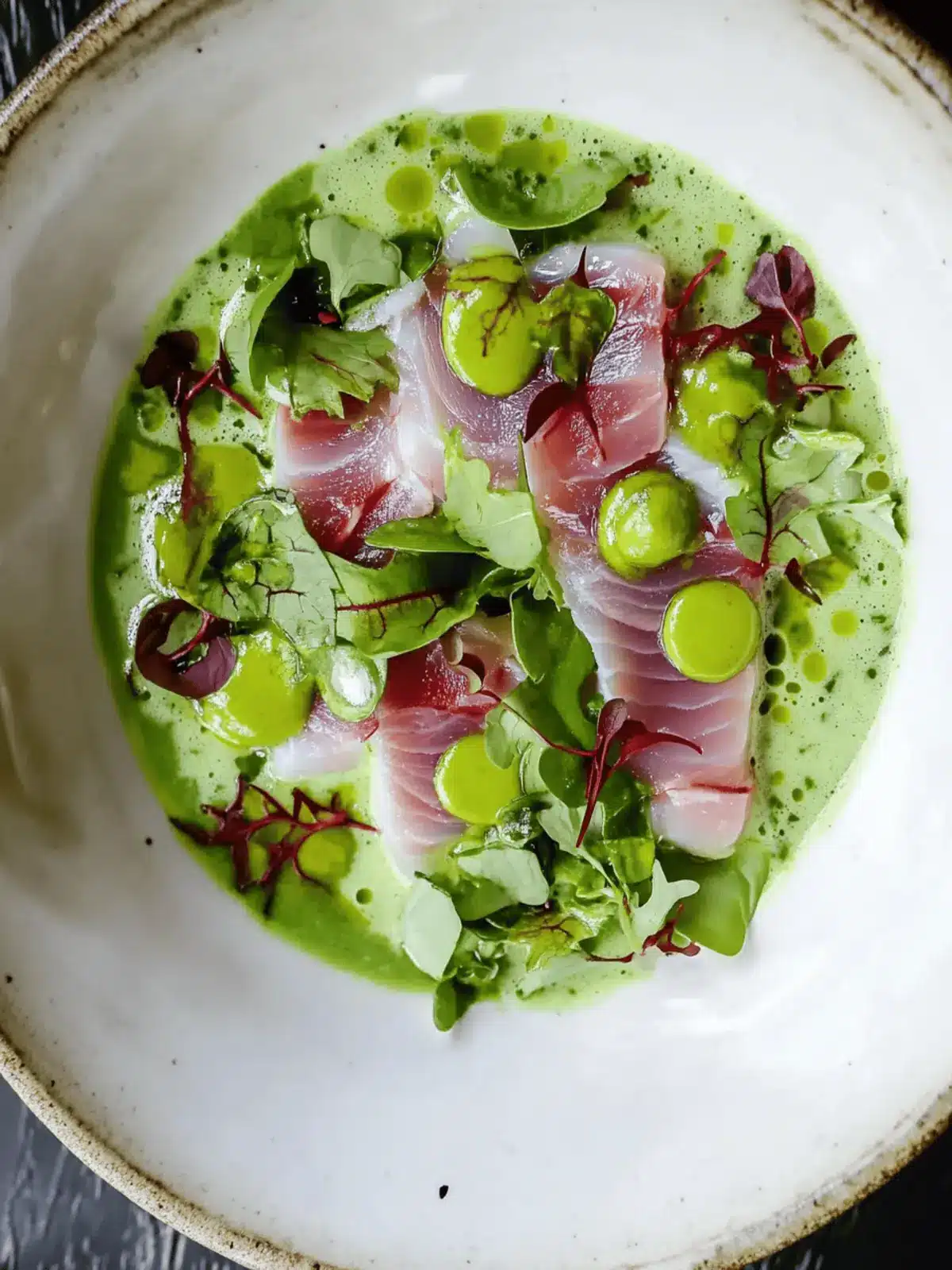 Green Curry Kingfish Crudo: A Fresh Twist on Seafood Delights 3 Green Curry Kingfish Crudo