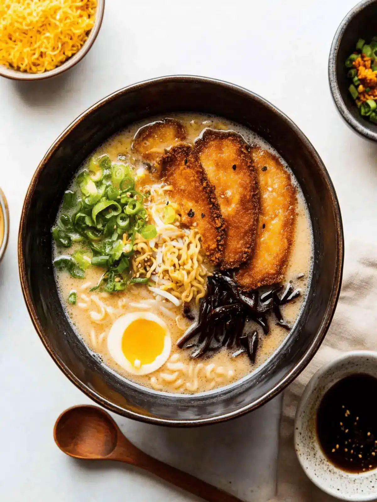 Creamy Vegan Tonkotsu Ramen to Satisfy Your Cravings 4 Vegan Tonkotsu Ramen