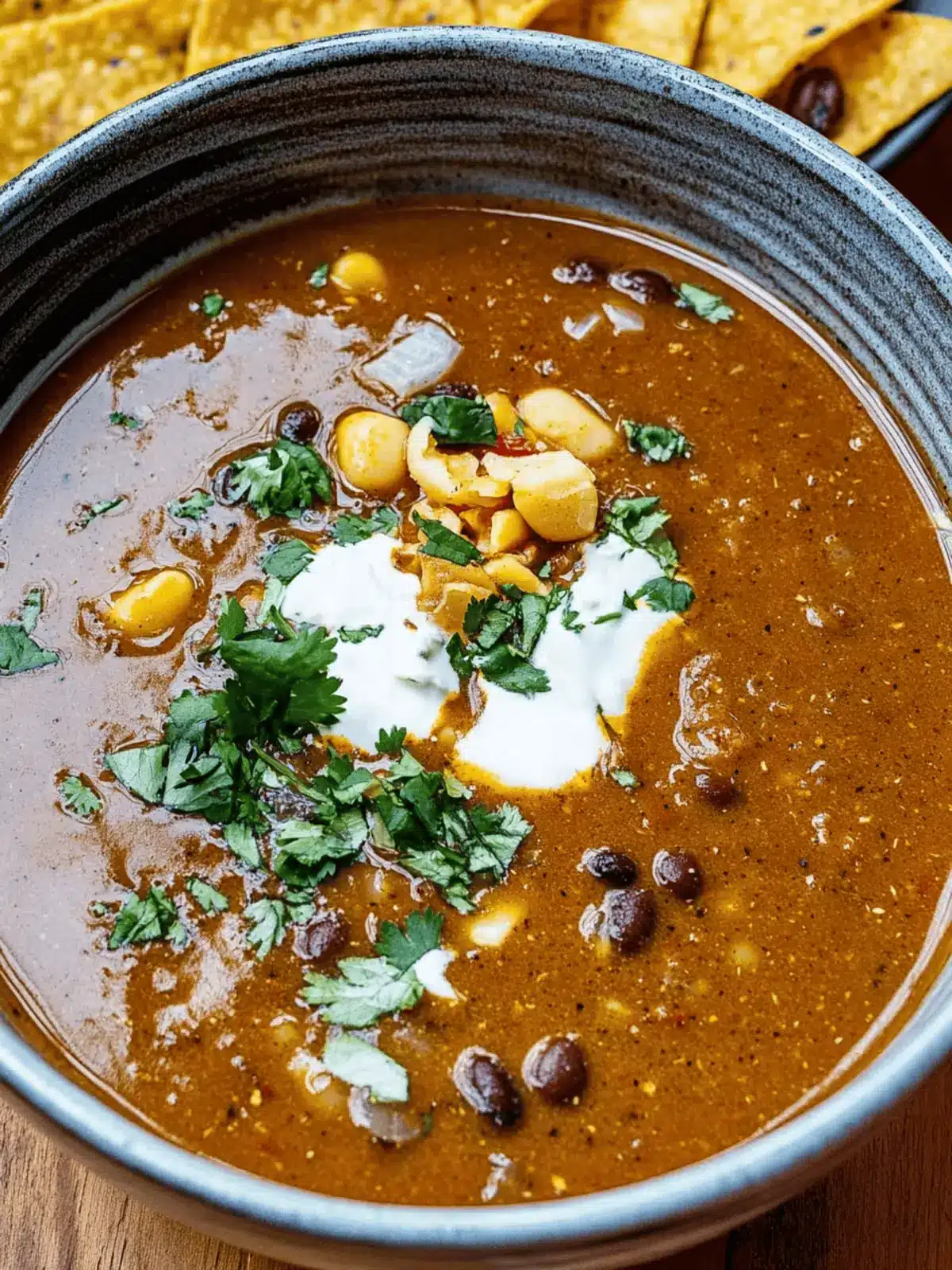 Essential Mexican Style Black Bean Soup to Warm Your Soul 2 Mexican Style Black Bean Soup
