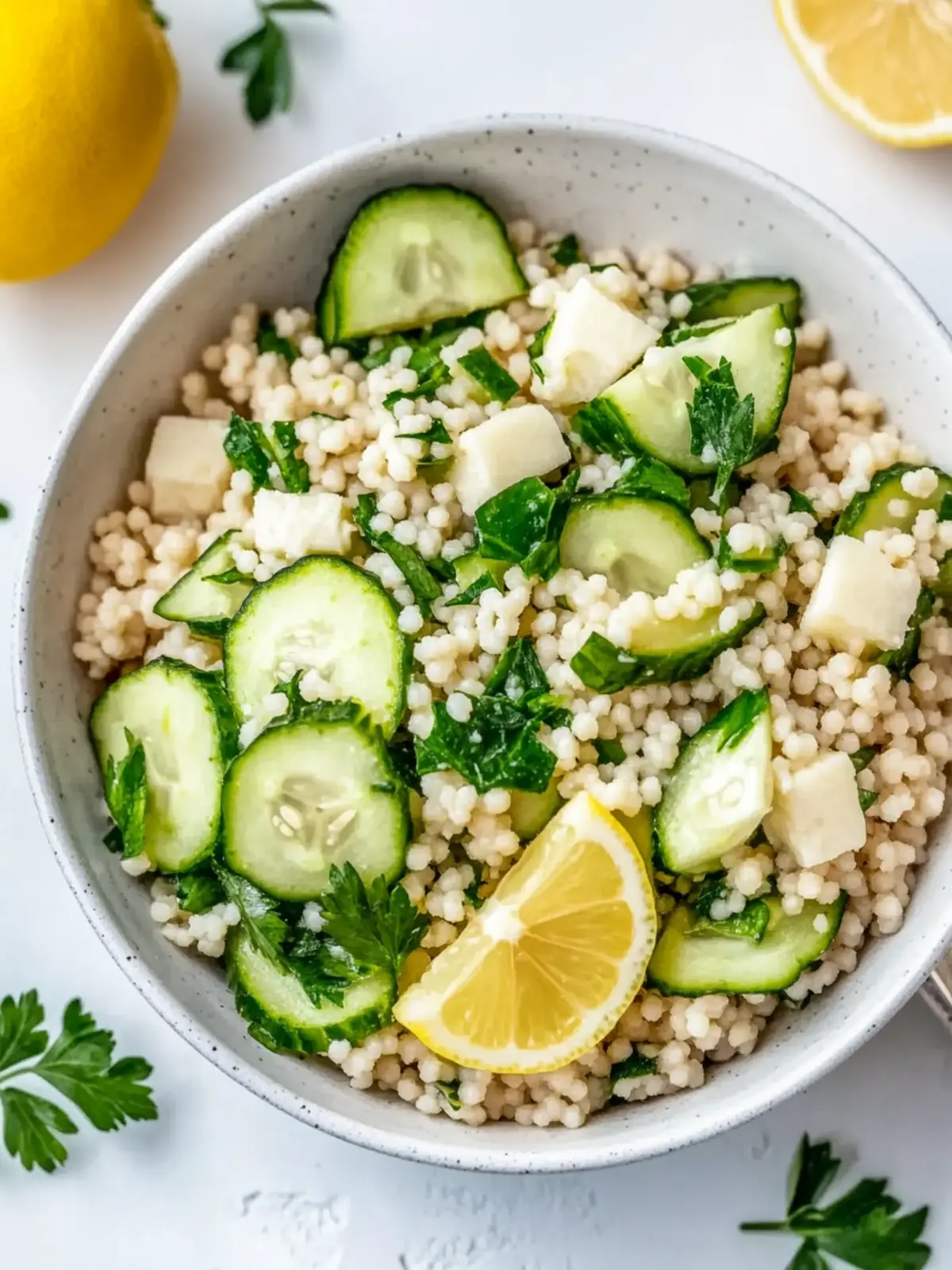 Delightful Flavorful Cucumber Couscous Salad for Summer Fun 3 Flavorful Cucumber Couscous Salad