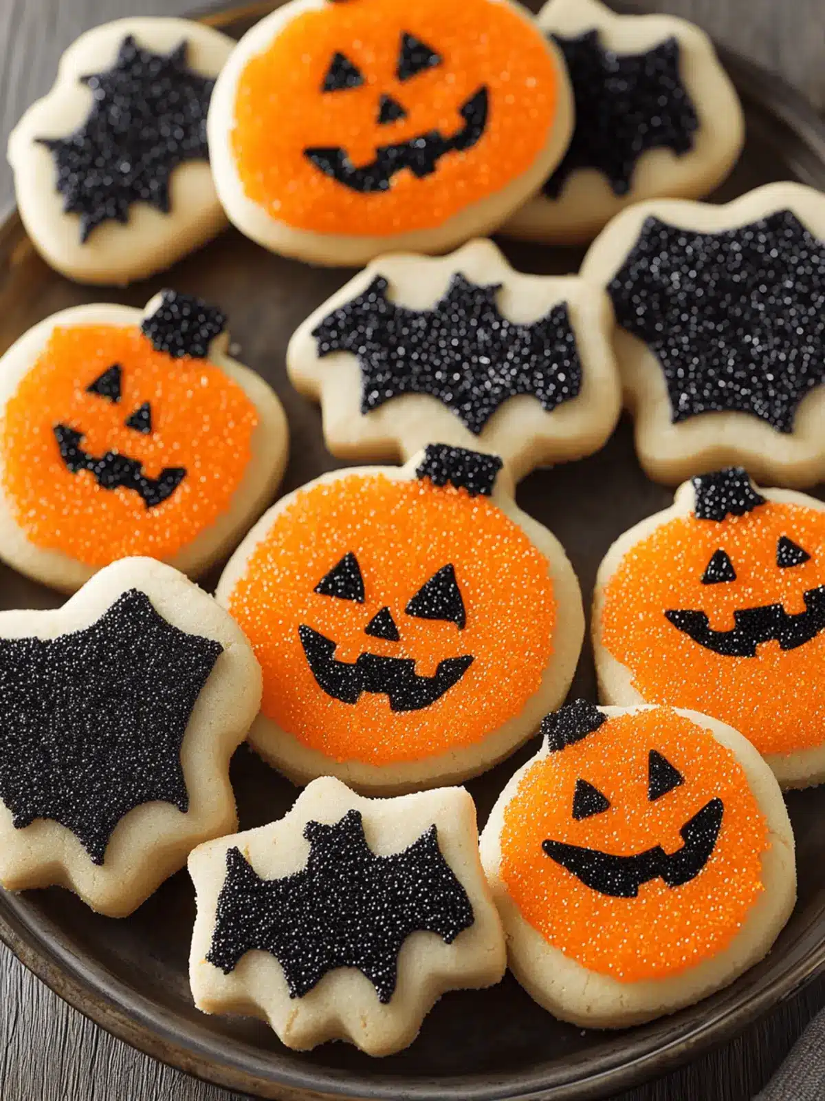 Spooky Halloween Sugar Cookies with Fun Flavor Twists! 4 SPOOKY HALLOWEEN SUGAR COOKIES