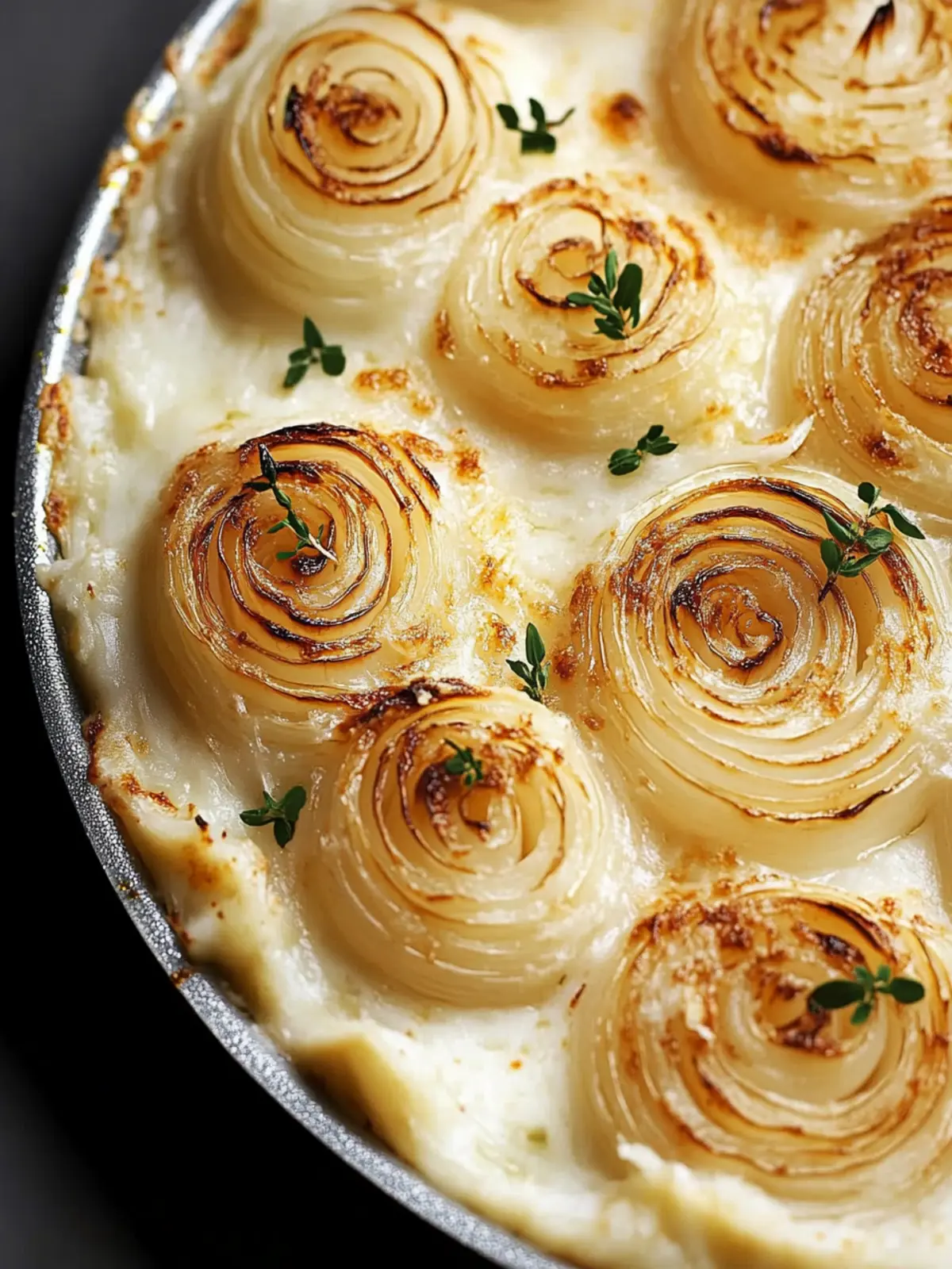Creamy Roasted Parmesan Creamed Onions: Comfort in Every Bite 3 Roasted Parmesan Creamed Onions