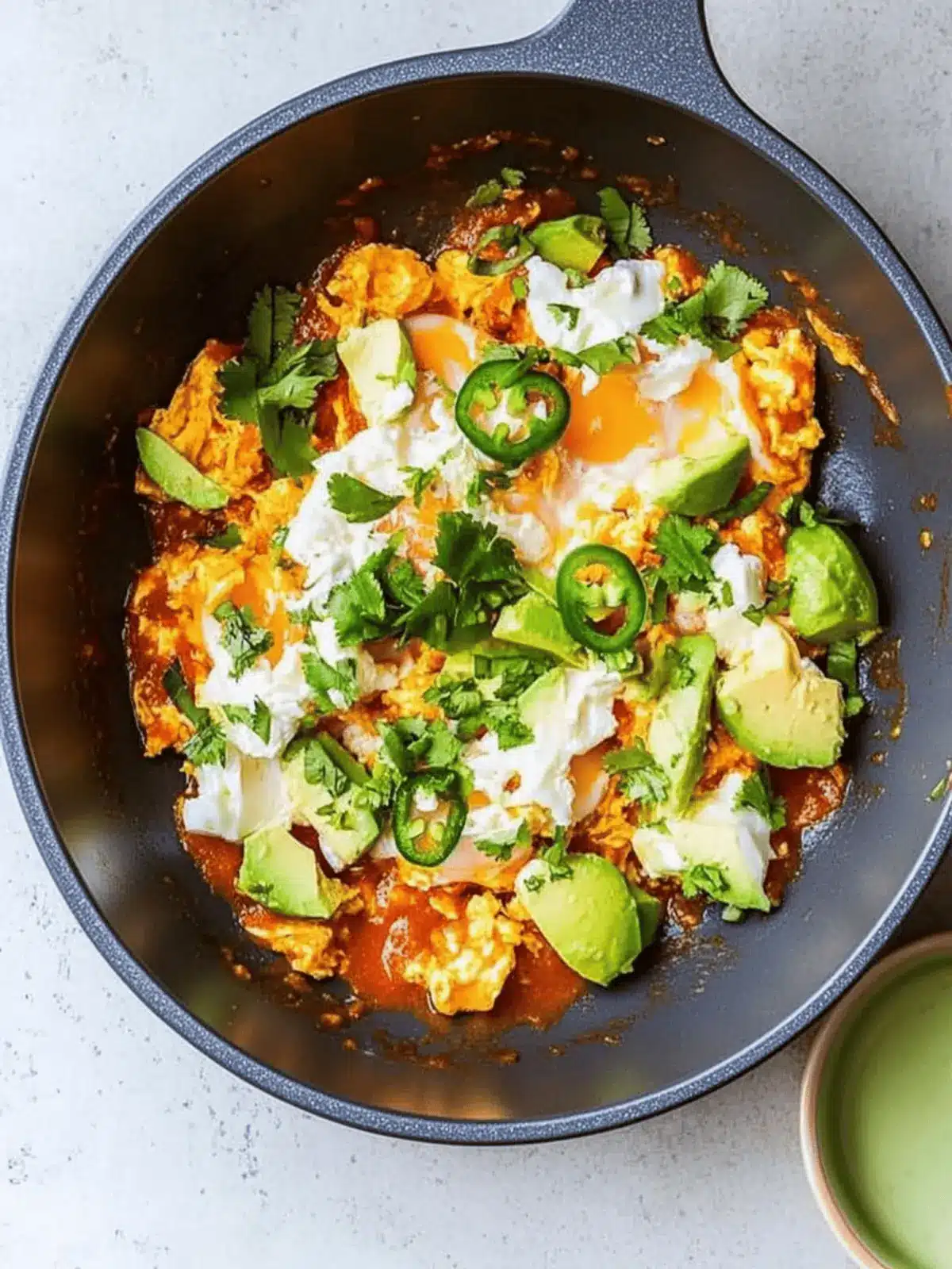 High-Protein Enchilada Scrambled Eggs Ready in 5 Minutes 3 High-Protein Enchilada Scrambled Eggs