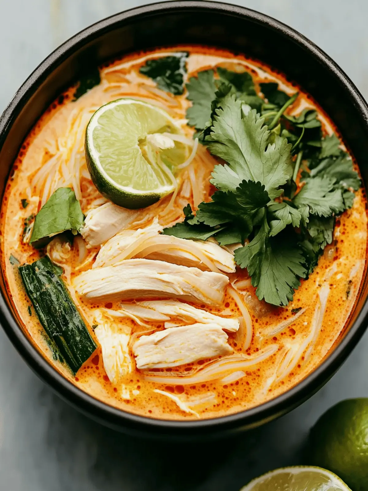 Irresistible Thai Curry Chicken Soup: Quick Comfort in a Bowl 2 Thai Curry Chicken Soup
