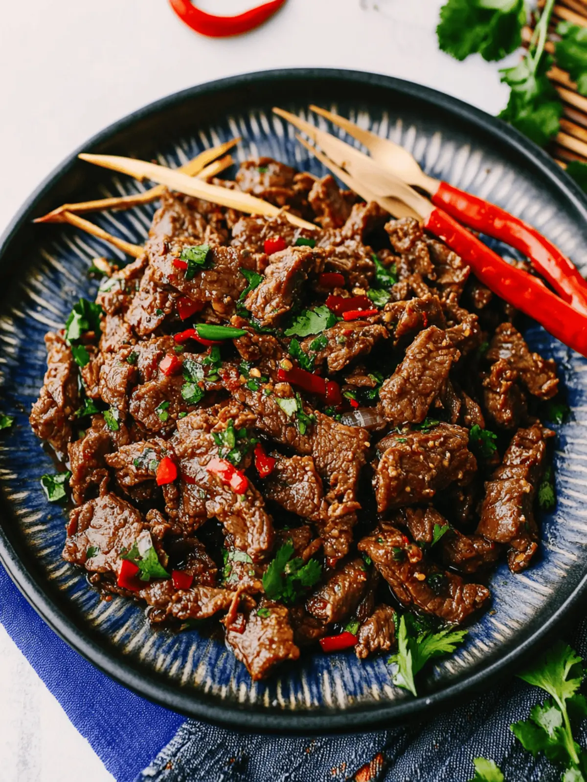 Savor the Flavor: Spicy Beef Salad with an Asian Twist 2 Spicy Beef Salad